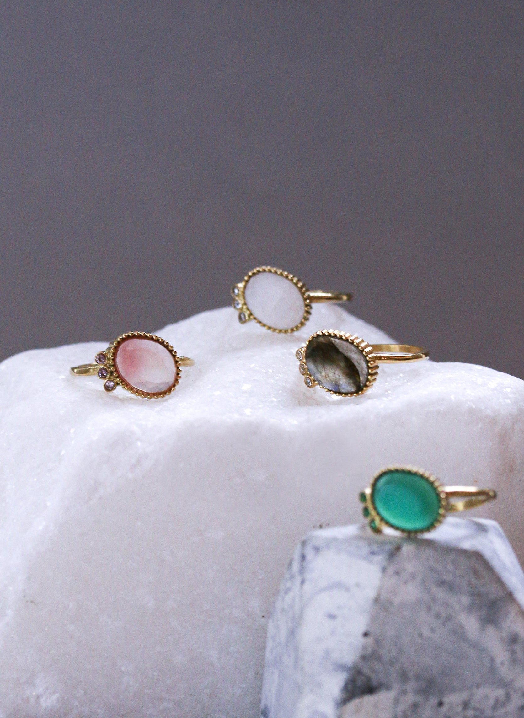 Fine Thalassa ring AEC Paris Green