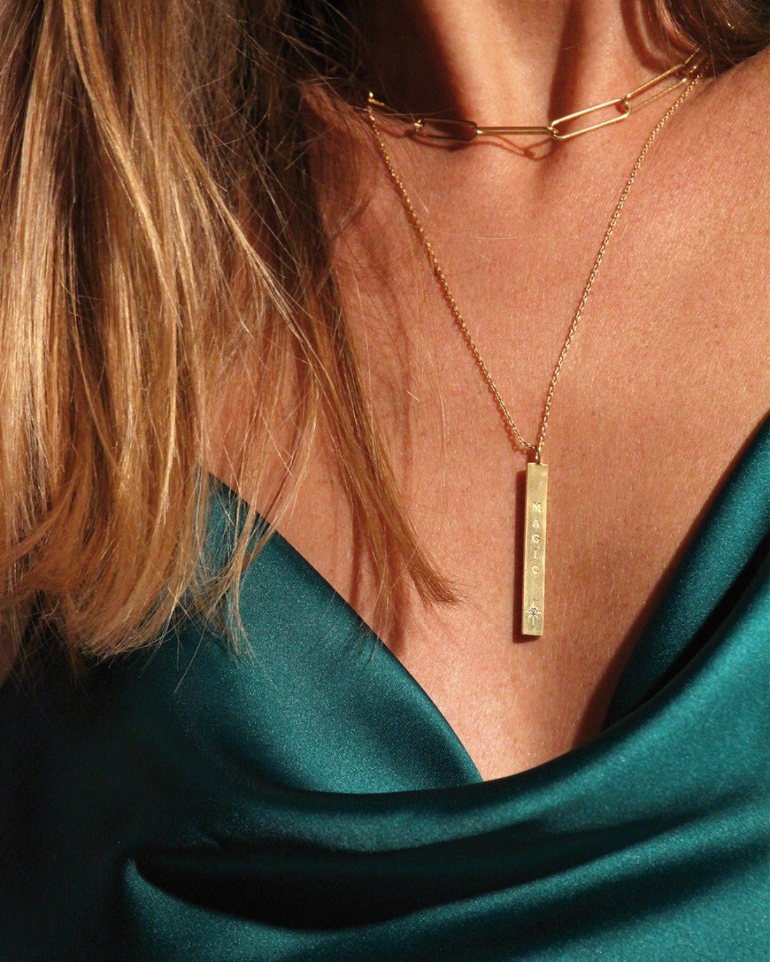 Love necklace NILAI Golden