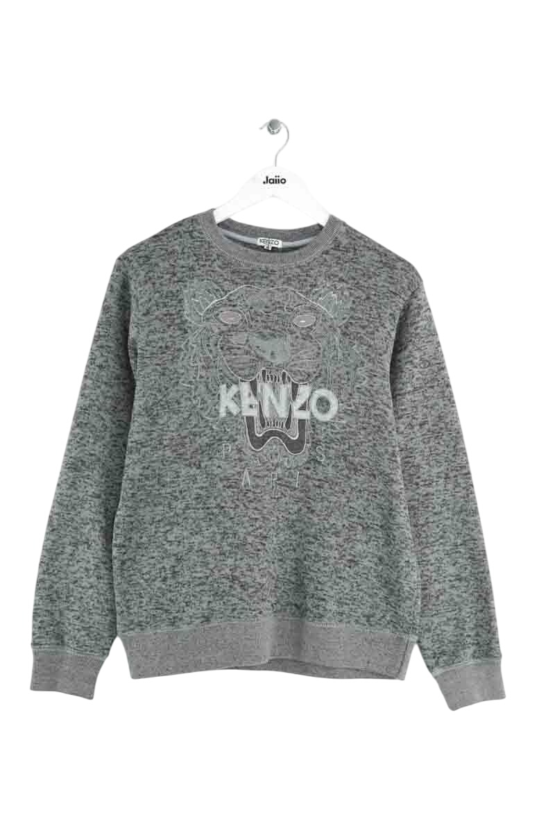 Cotton sweater KENZO - SECONDE MAIN Grey