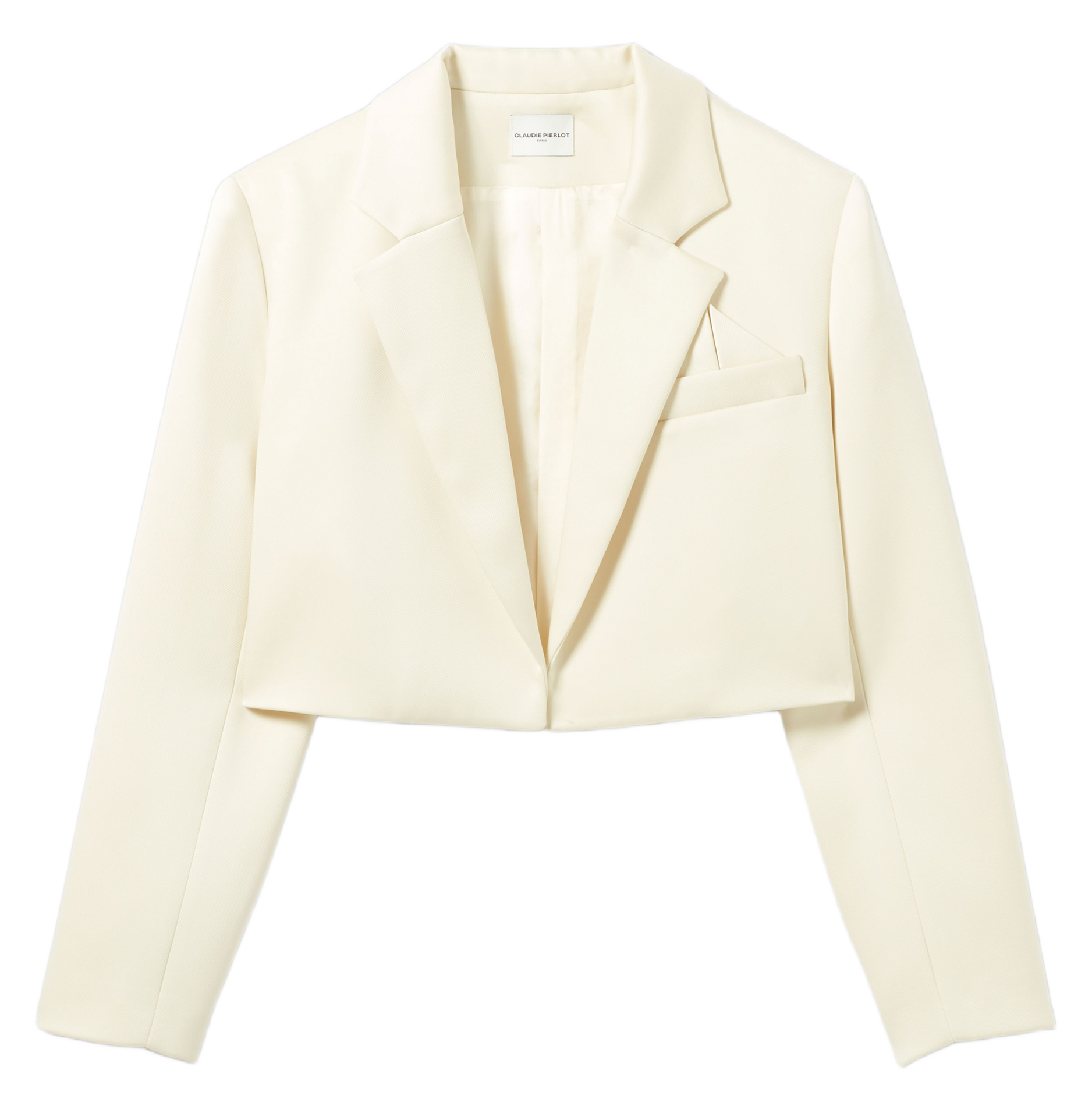 Veste col tailleur CLAUDIE PIERLOT Blanc