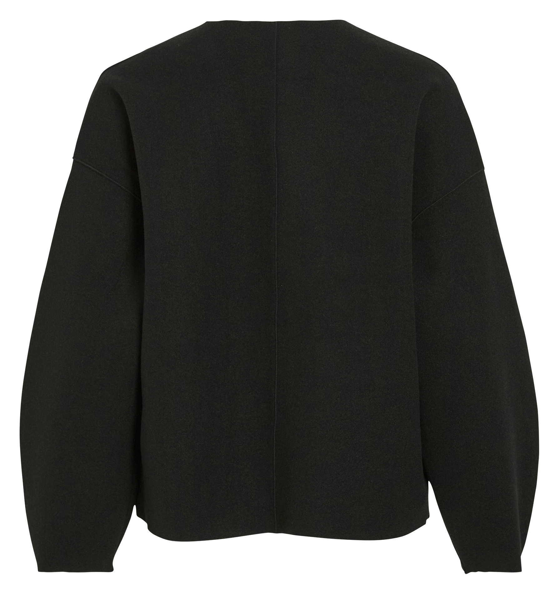 Veste légère ample col v VILA Noir