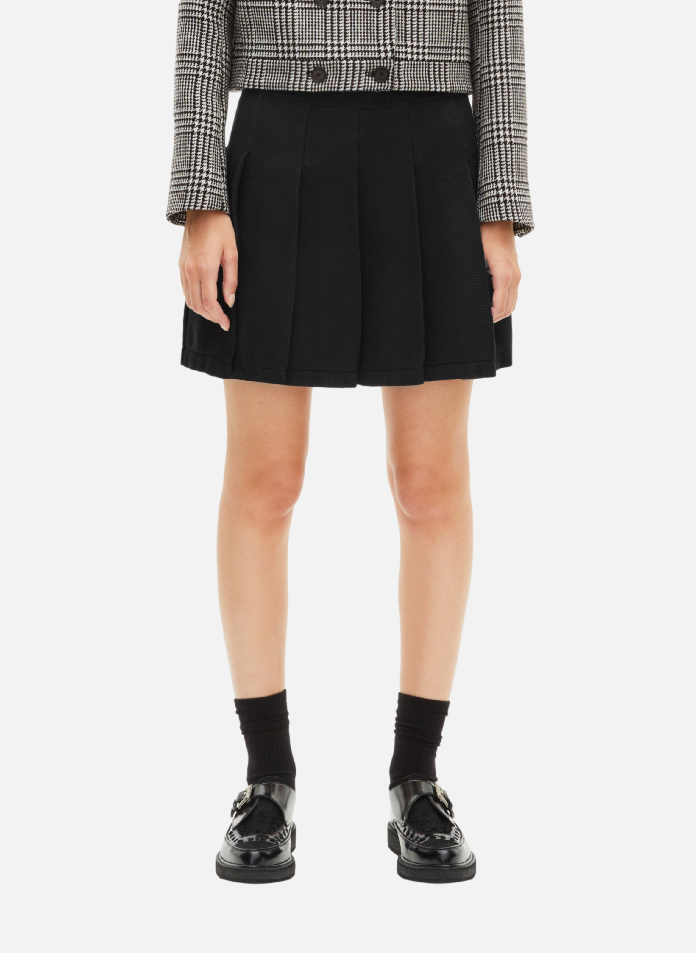 Knit skirt THE KOOPLES Black