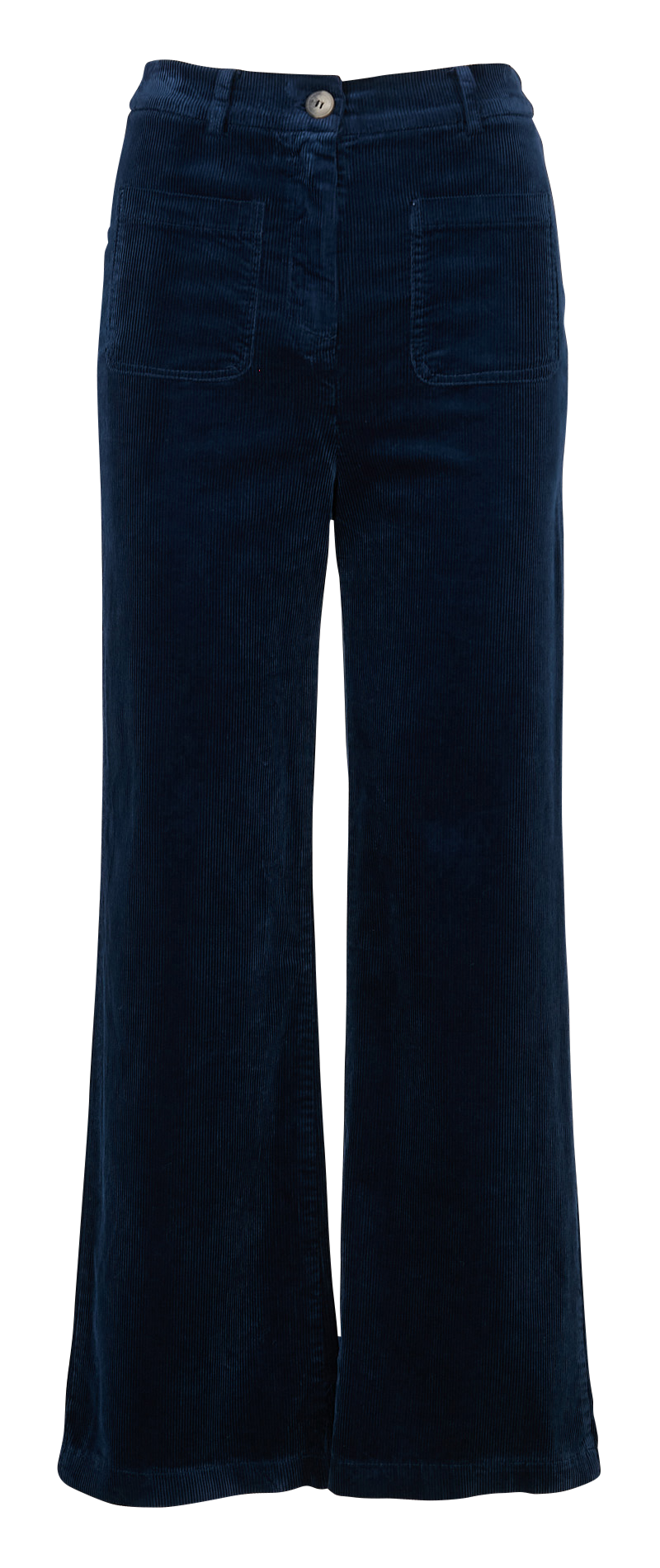 Cotton-blend chinos LA FEE MARABOUTEE Blue