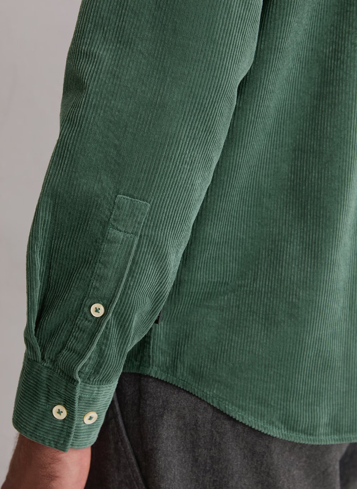 Surchemise en coton col classique MARC O'POLO Vert