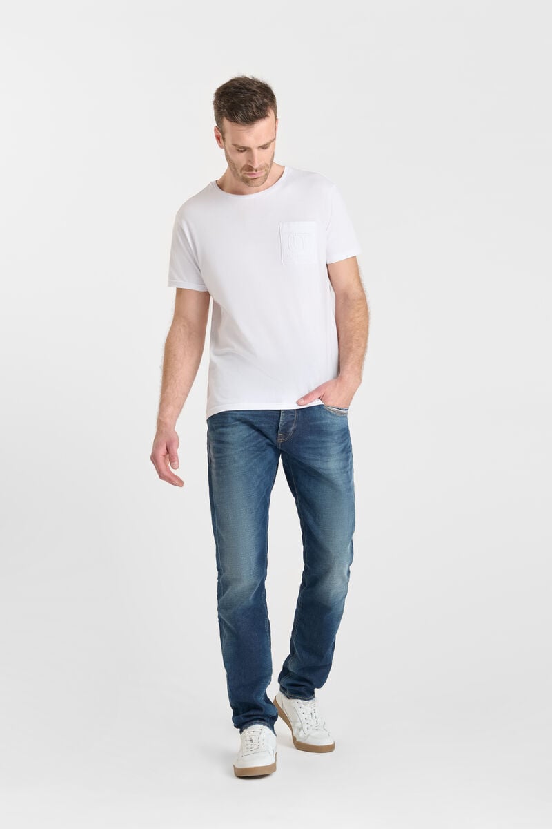 Slim stretch jeans, length 34 LE TEMPS DES CERISES Blue