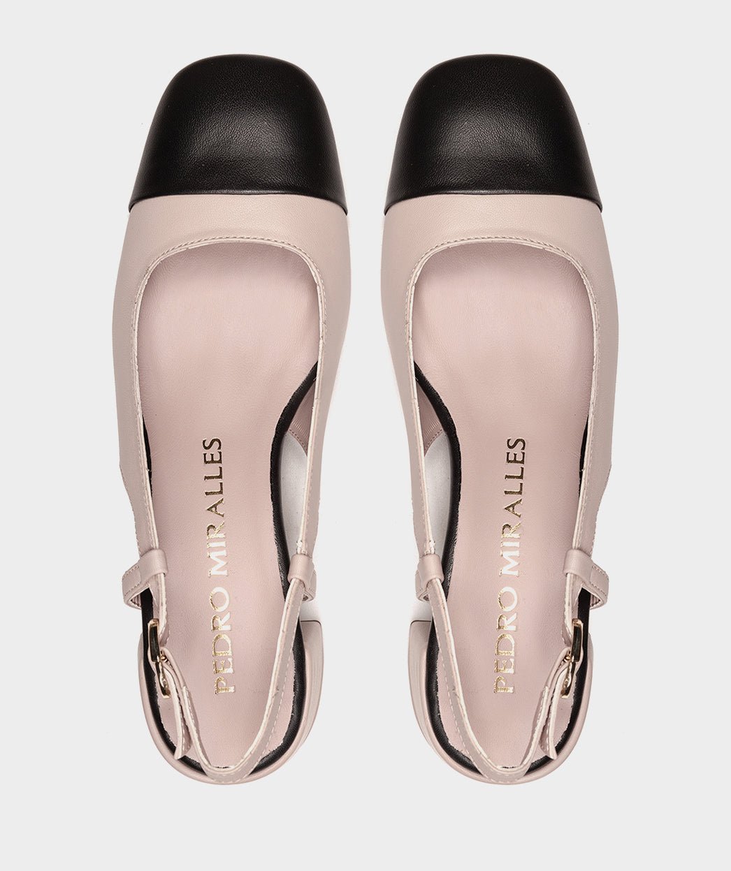 <p>Blush pink leather high heels.</p> PEDRO MIRALLES Pink