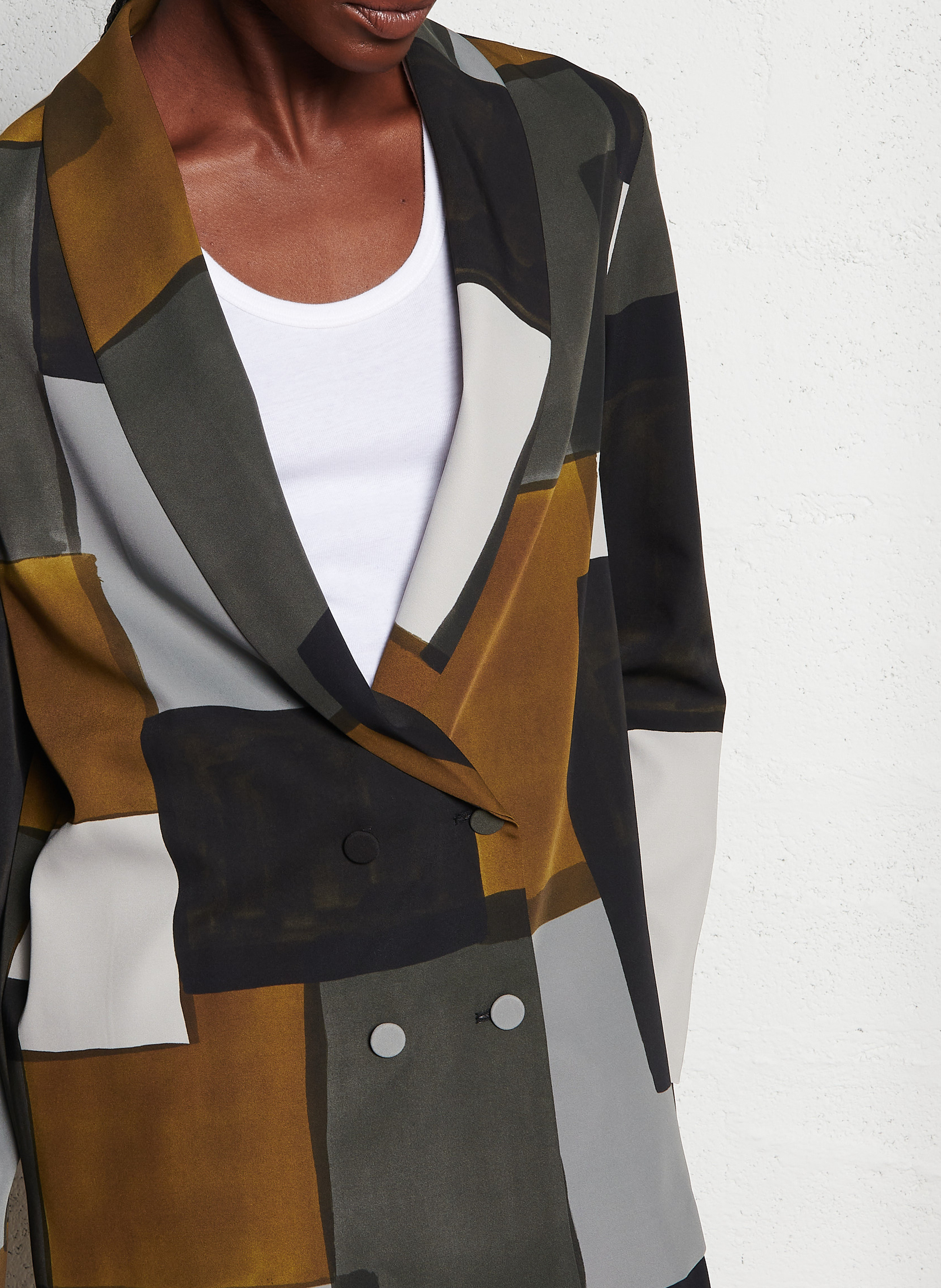 Bedruckter Blazer IMPERIAL Grau