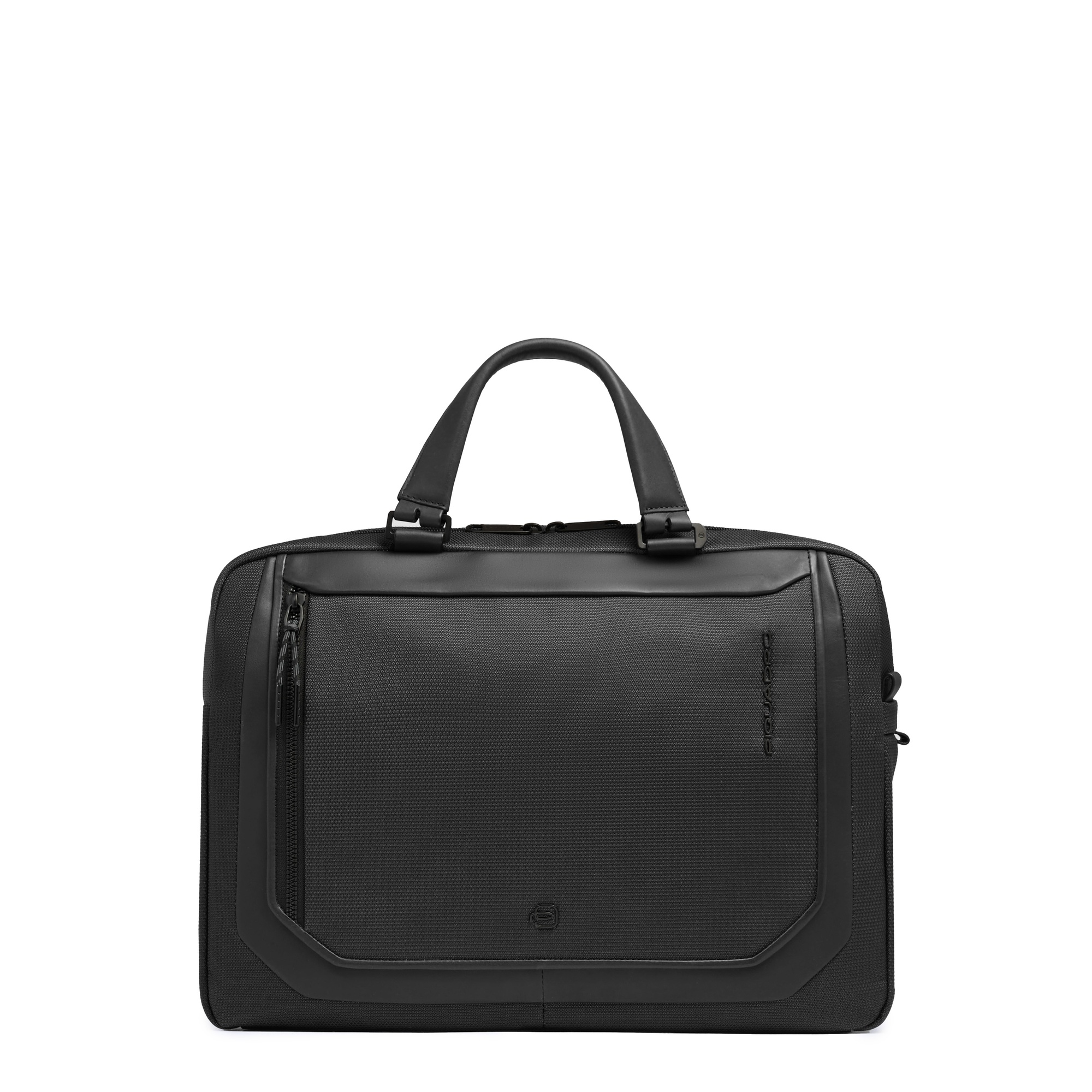 15.6" Recycled Fabric Laptop Bag PIQUADRO Black