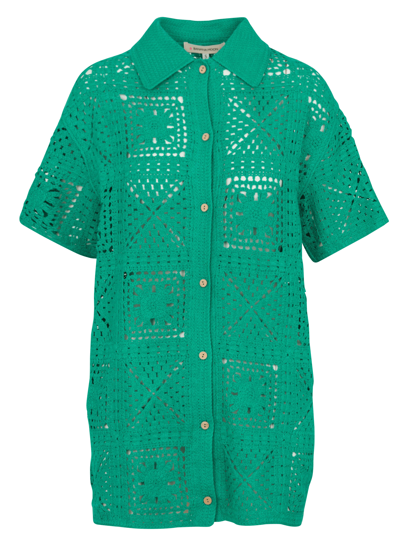 Klassisches Hemd BANANA MOON Grun