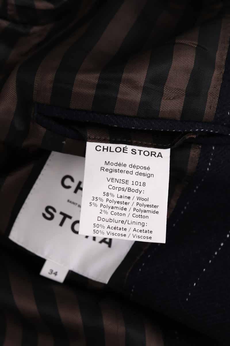 Blazer CHLOE STORA - SECONDE MAIN Blue