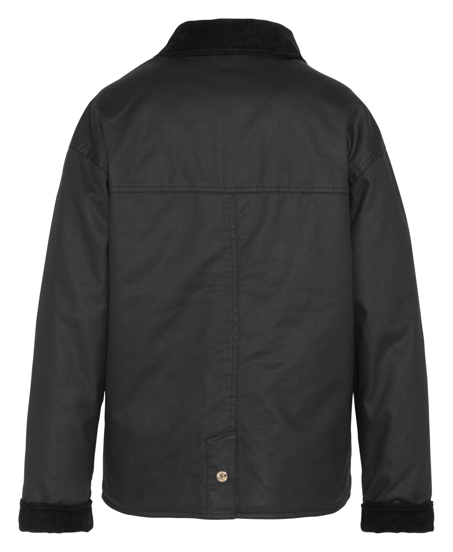 Blouson col classique en coton SCHOTT Noir