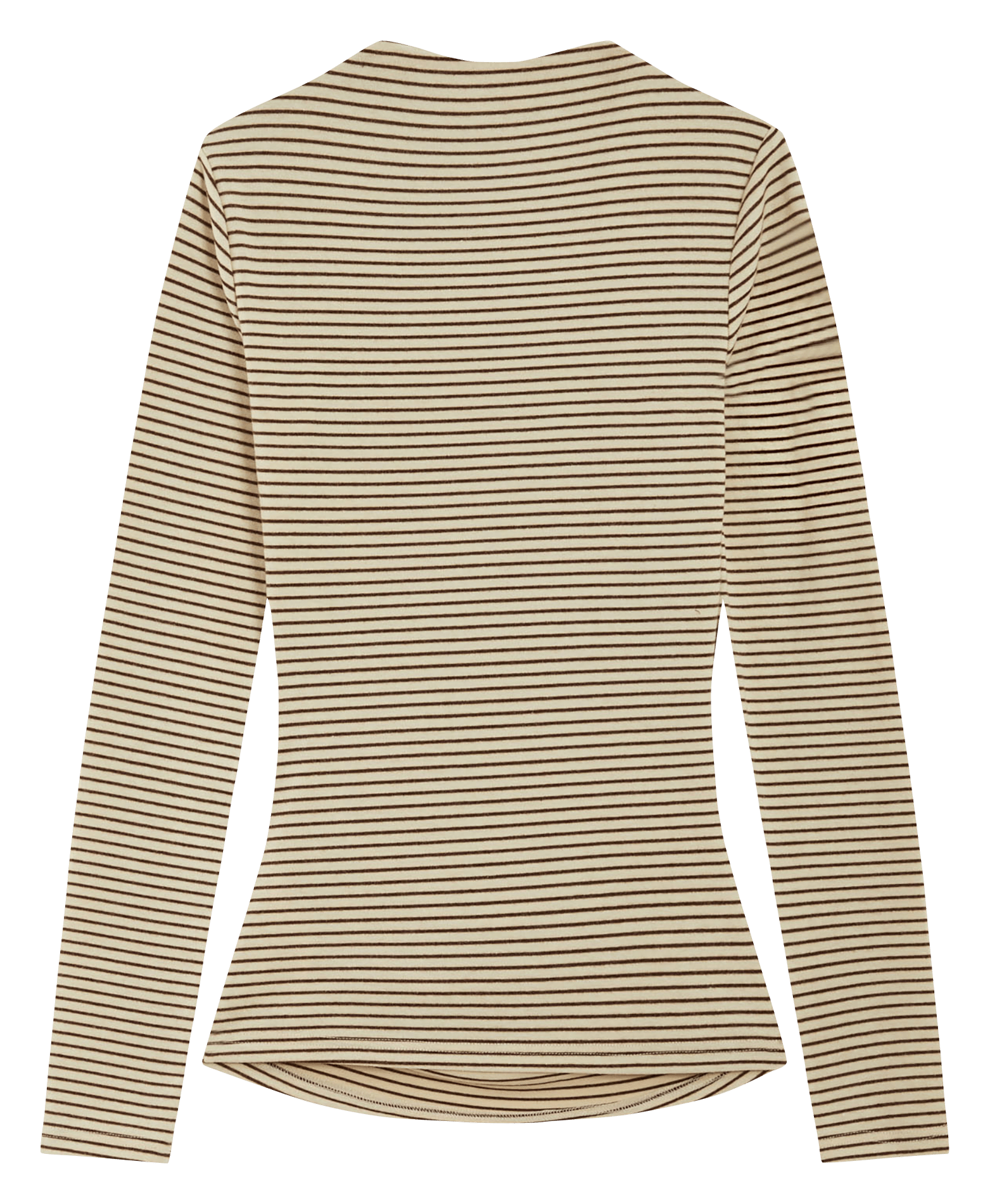 T-shirt manches longues moulant GRACE ET MILA Beige