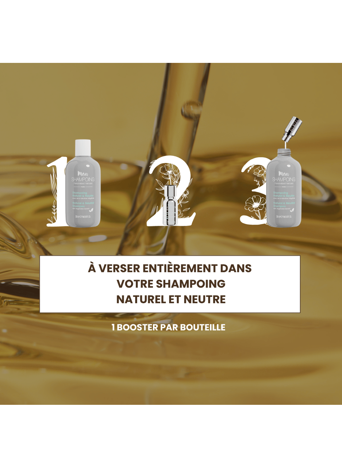 Fine/Soft Hair Booster with Essential and Vegetable Oils MON SHAMPOING No color