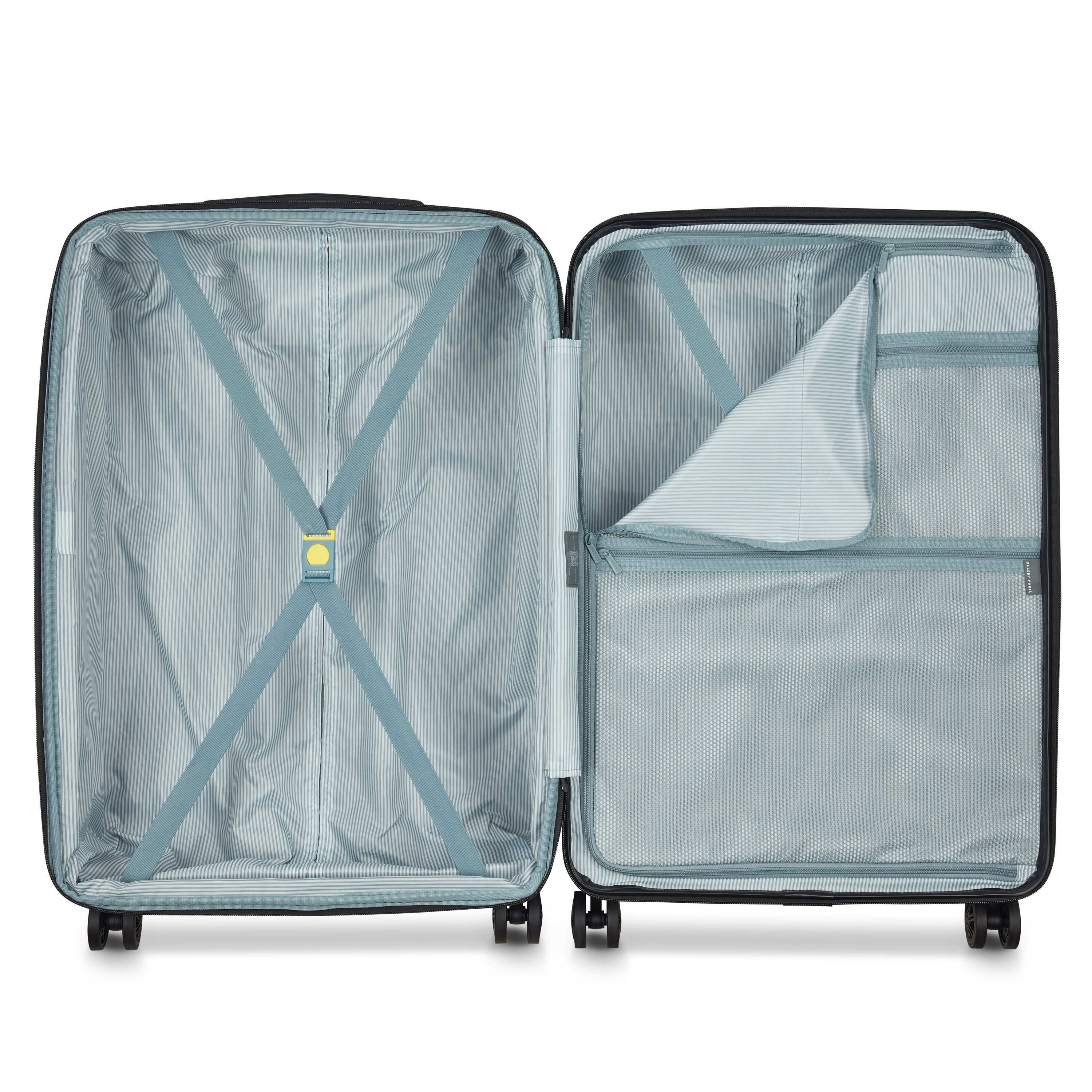 Rigid hold suitcase DELSEY PARIS Brown