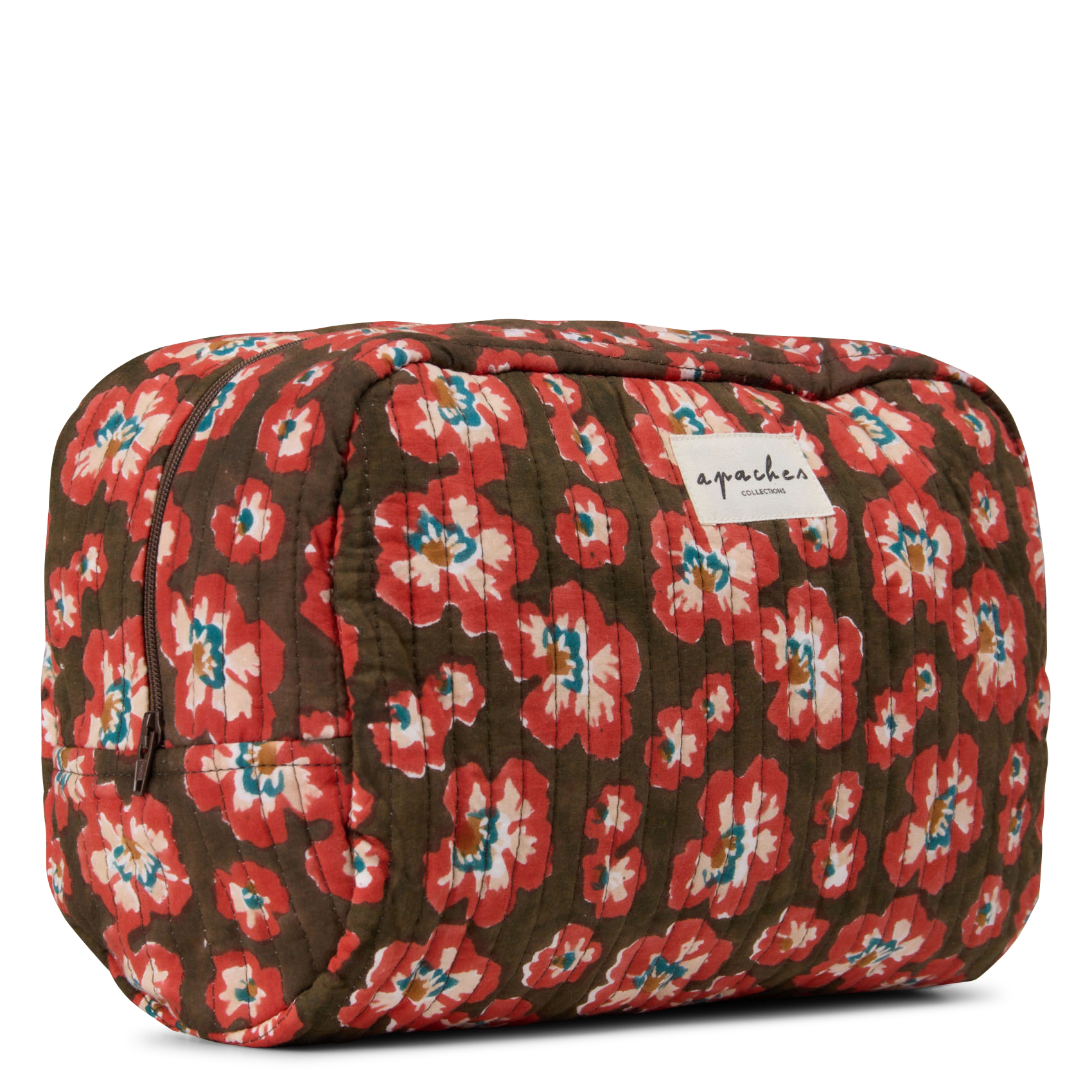 Trousse de toilette matelassée  APACHES COLLECTIONS Rouge