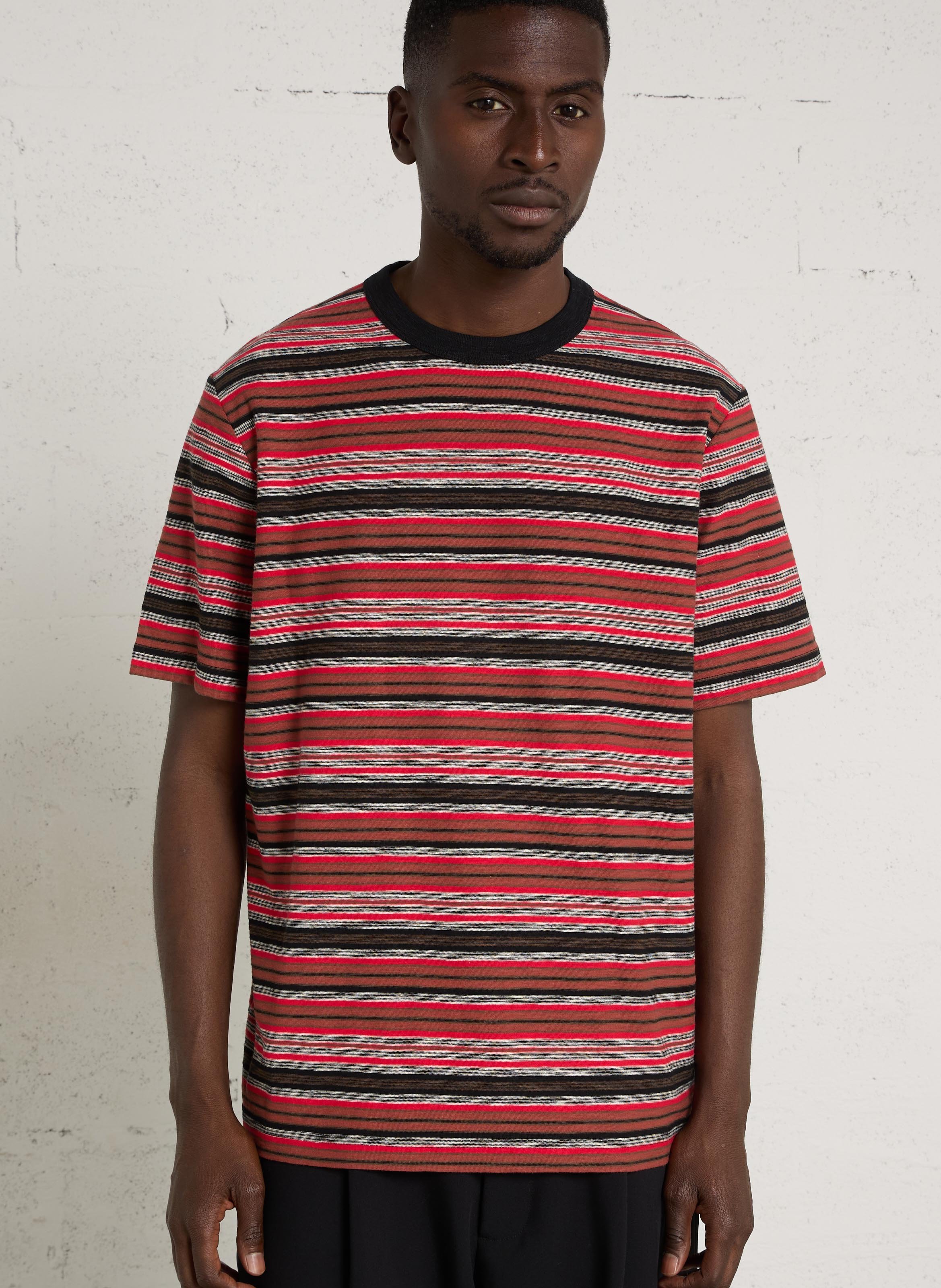 Rundhals-T-Shirt aus Bio-Baumwolle PAUL SMITH Rot