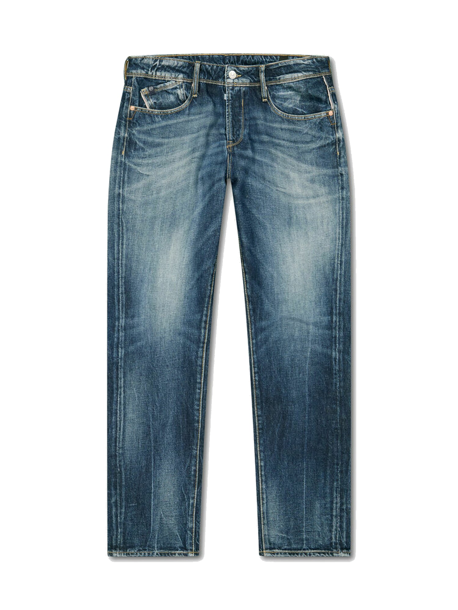 Loose-Fit Buttoned Jeans LE TEMPS DES CERISES Blue