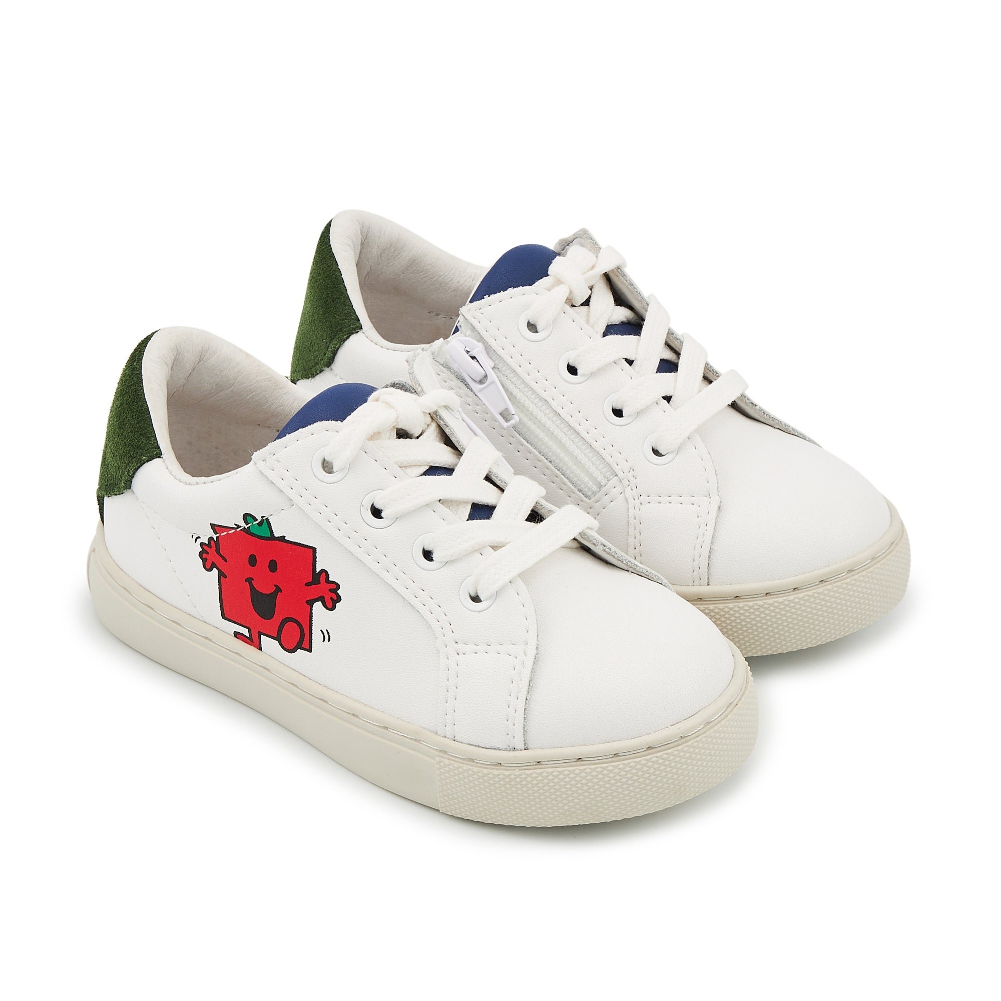 Sneakers en cuir BONS BAISERS PARIS Blanc