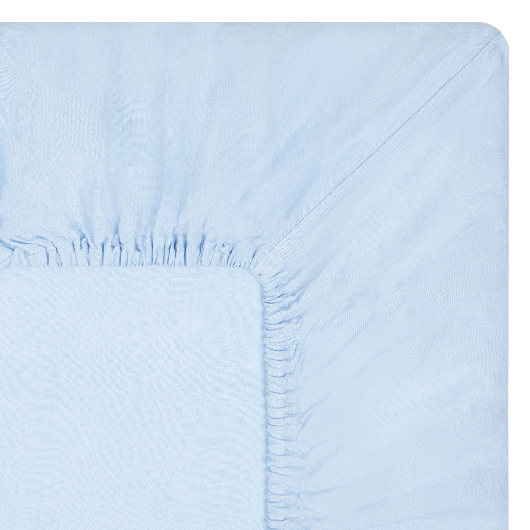 Spannbetttuch aus gewaschenem Leinen DH LIN Ciel