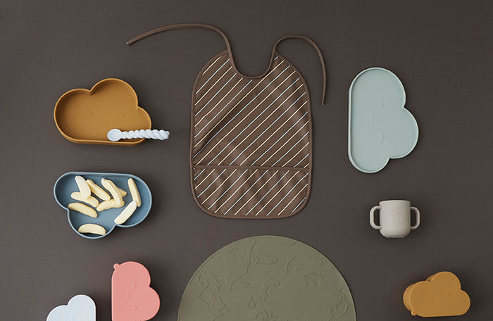 Plate and bowl OYOY LIVING DESIGN Brown