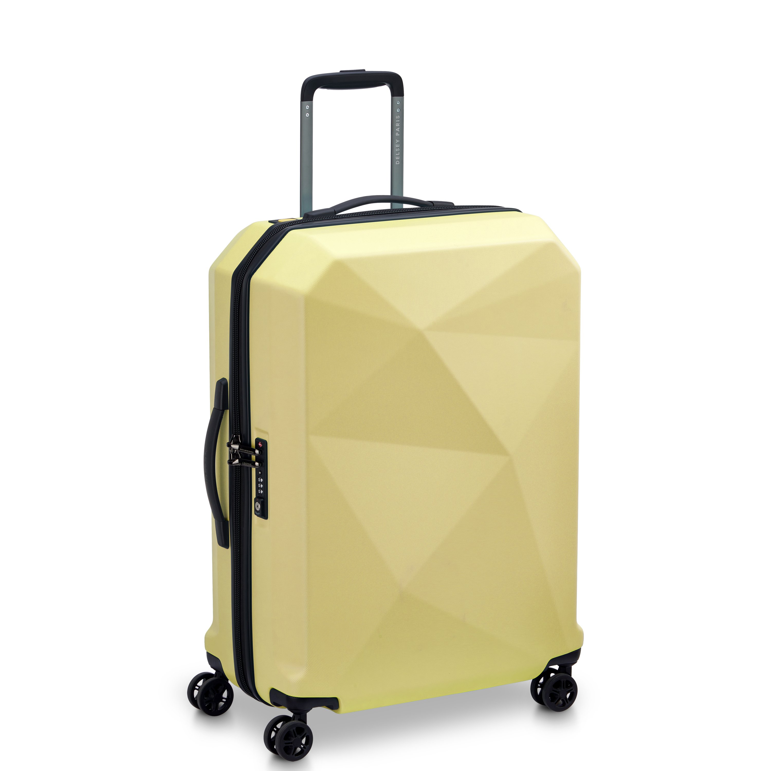 Valise soute rigide DELSEY PARIS Jaune