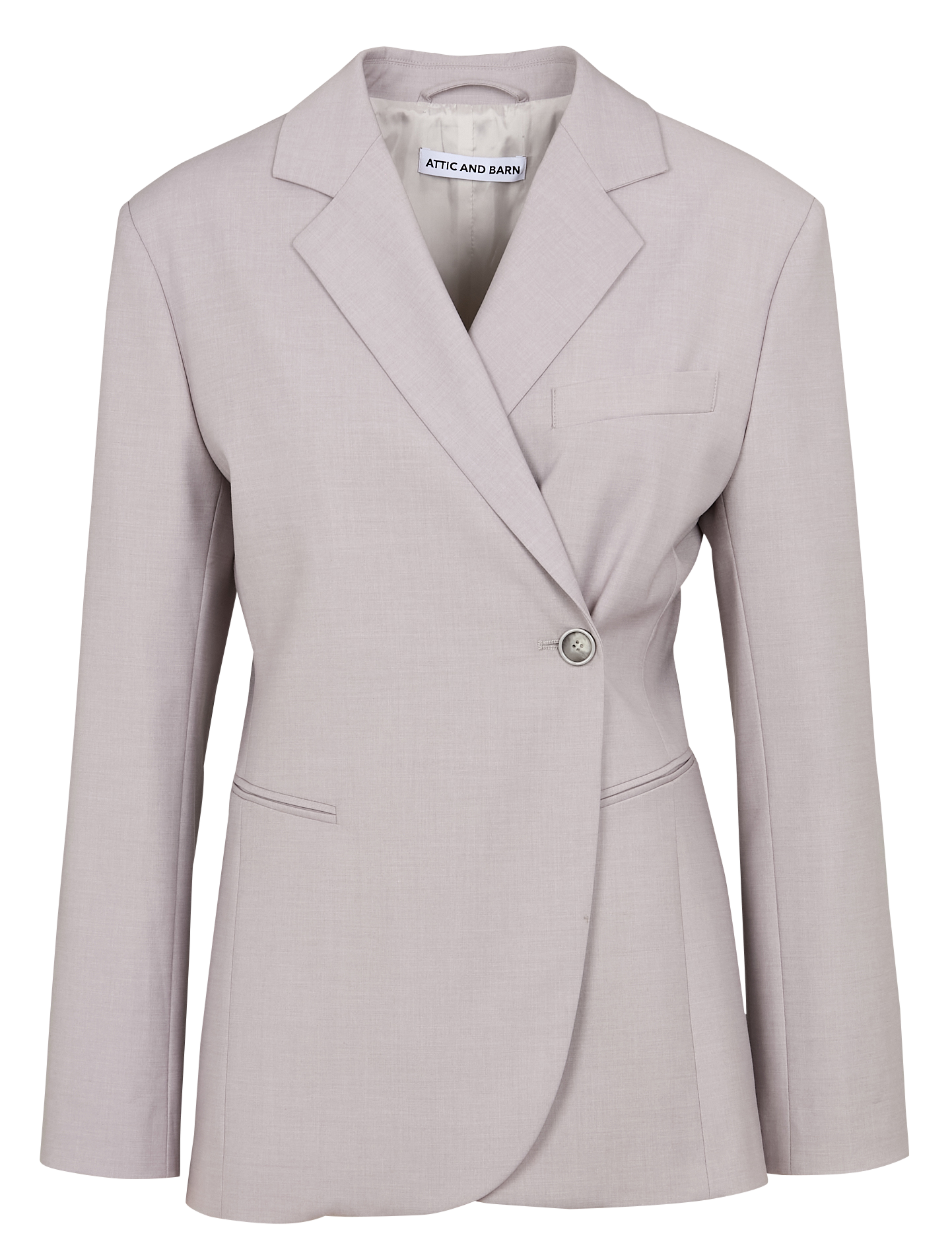 Straight suit jacket ATTIC AND BARN Grey