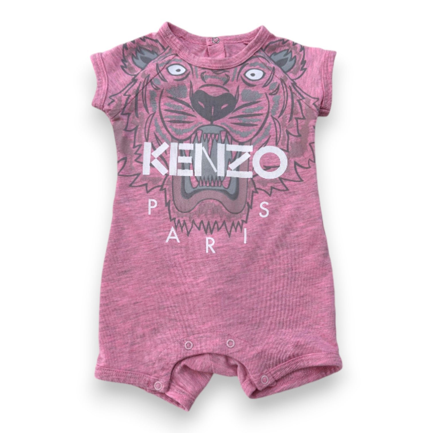 Pink baby jumpsuit - 6 months KENZO - SECONDE MAIN Pink