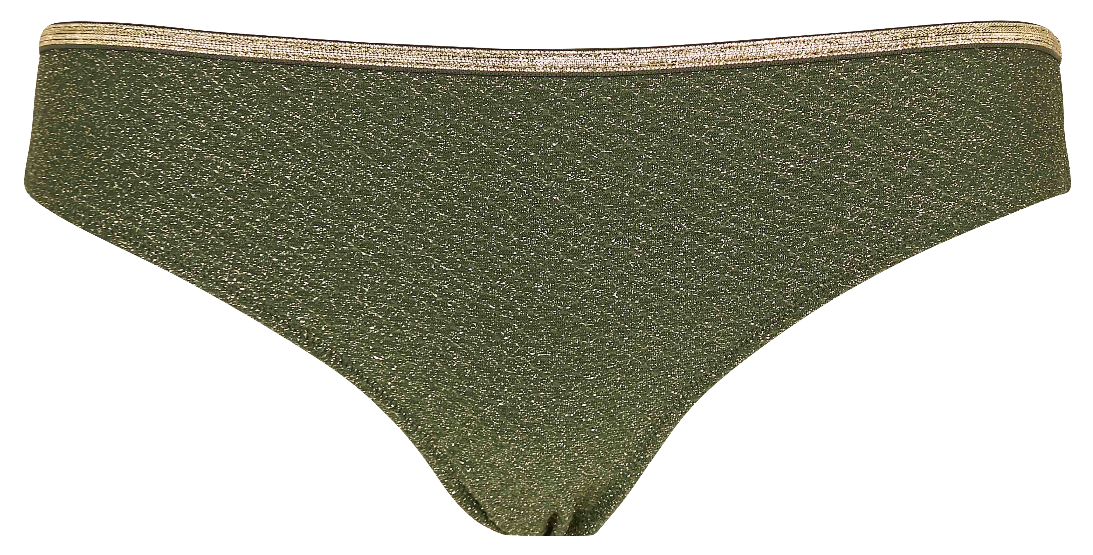 Bas de maillot pailleté LA NOUVELLE Kaki
