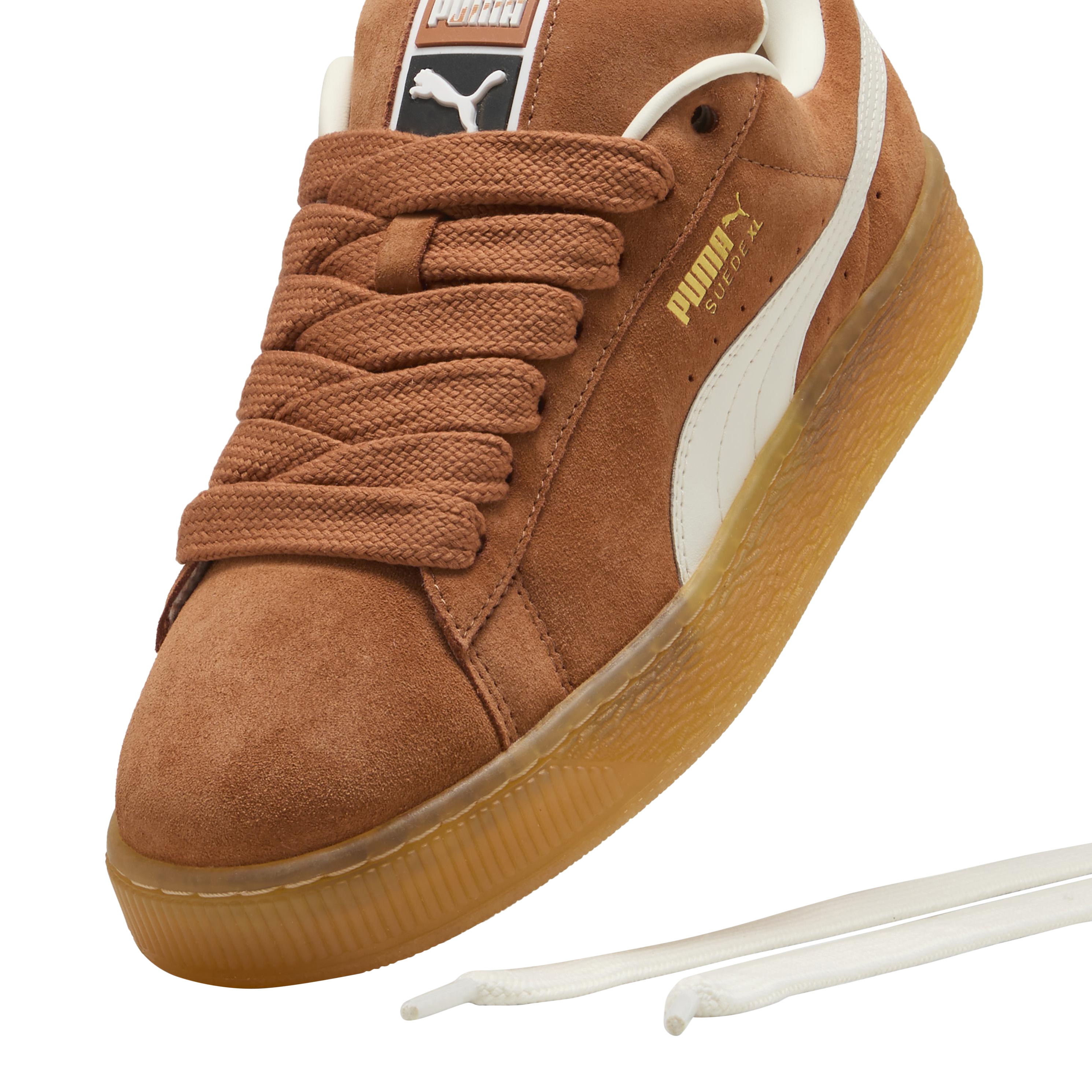 XL suede leather basket PUMA Brown