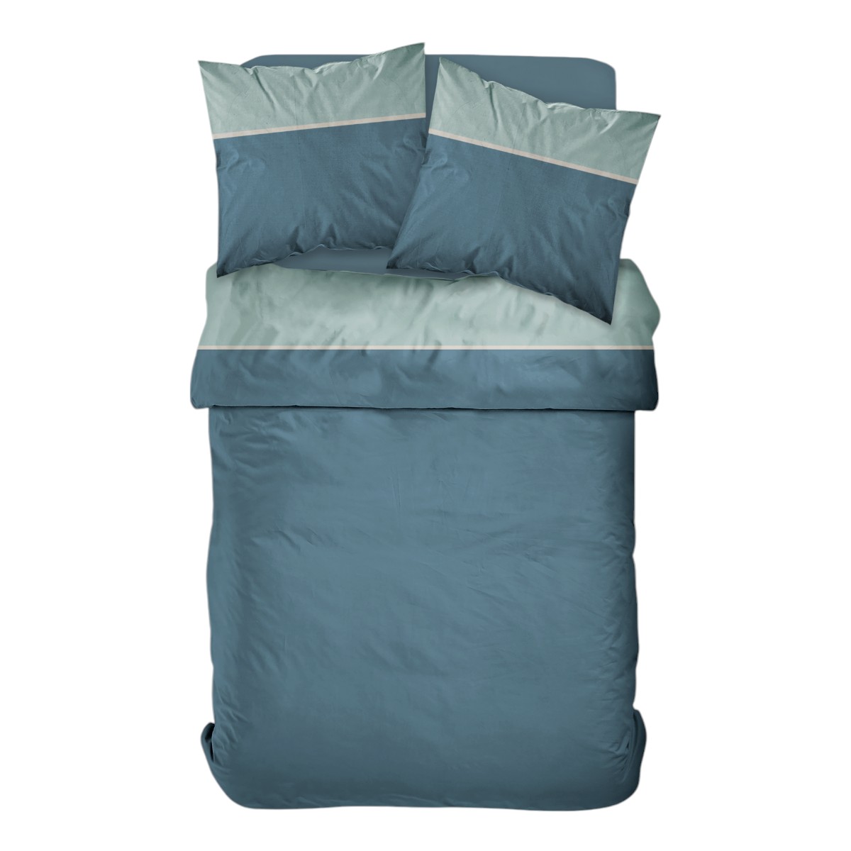 Cotton bedding set TODAY LINGE DE MAISON Green