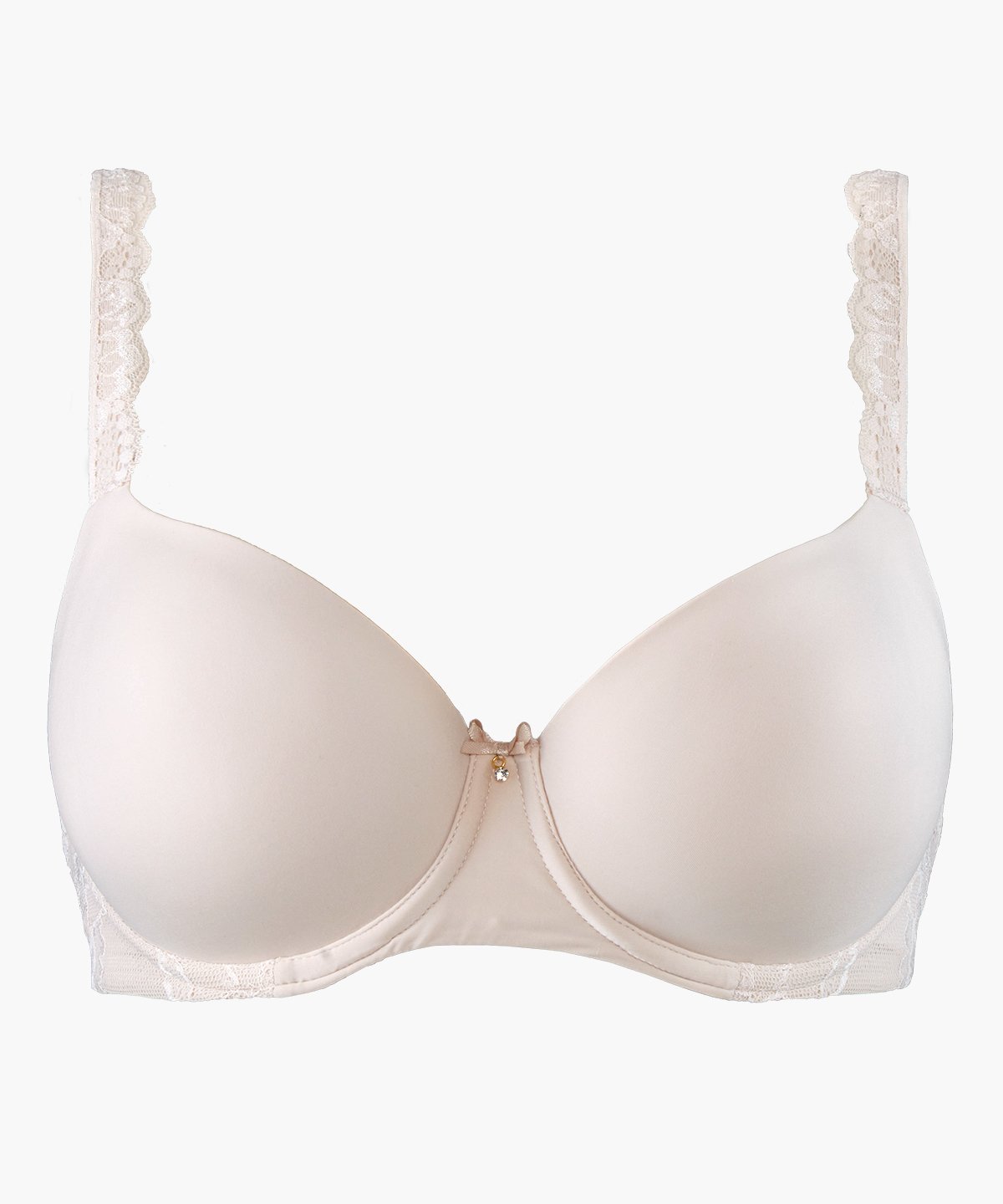 Fine cup balcony bra AUBADE Beige