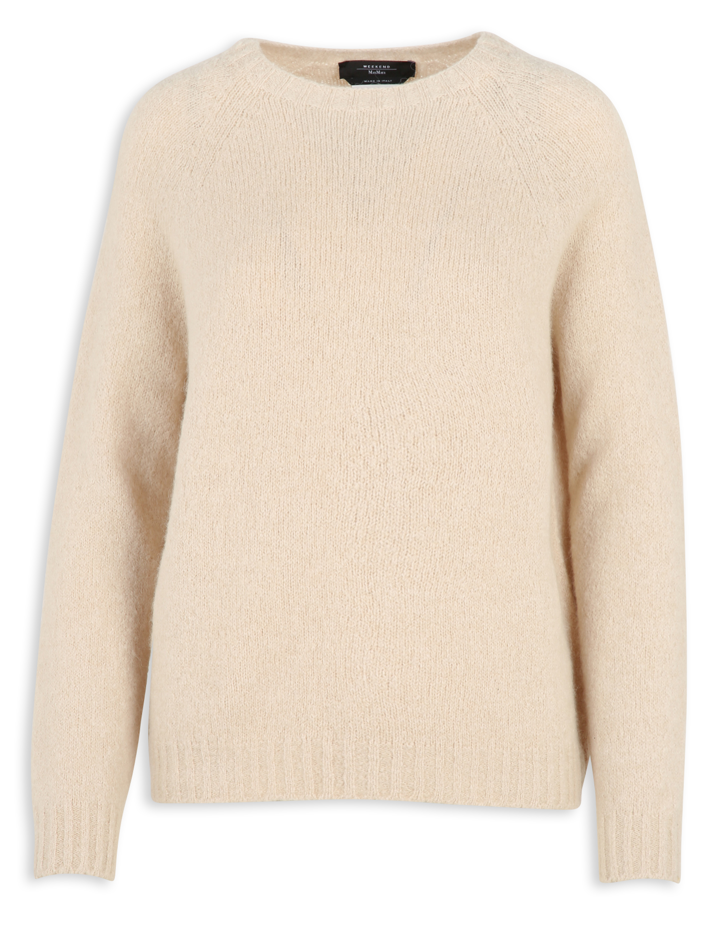 Pull droit en maille MAX MARA WEEK END Blanc