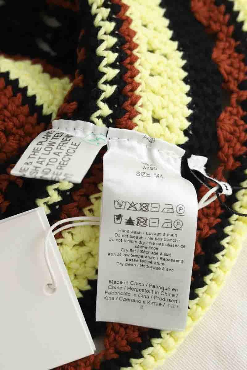 Cotton hat GANNI - Seconde Main Multicolored