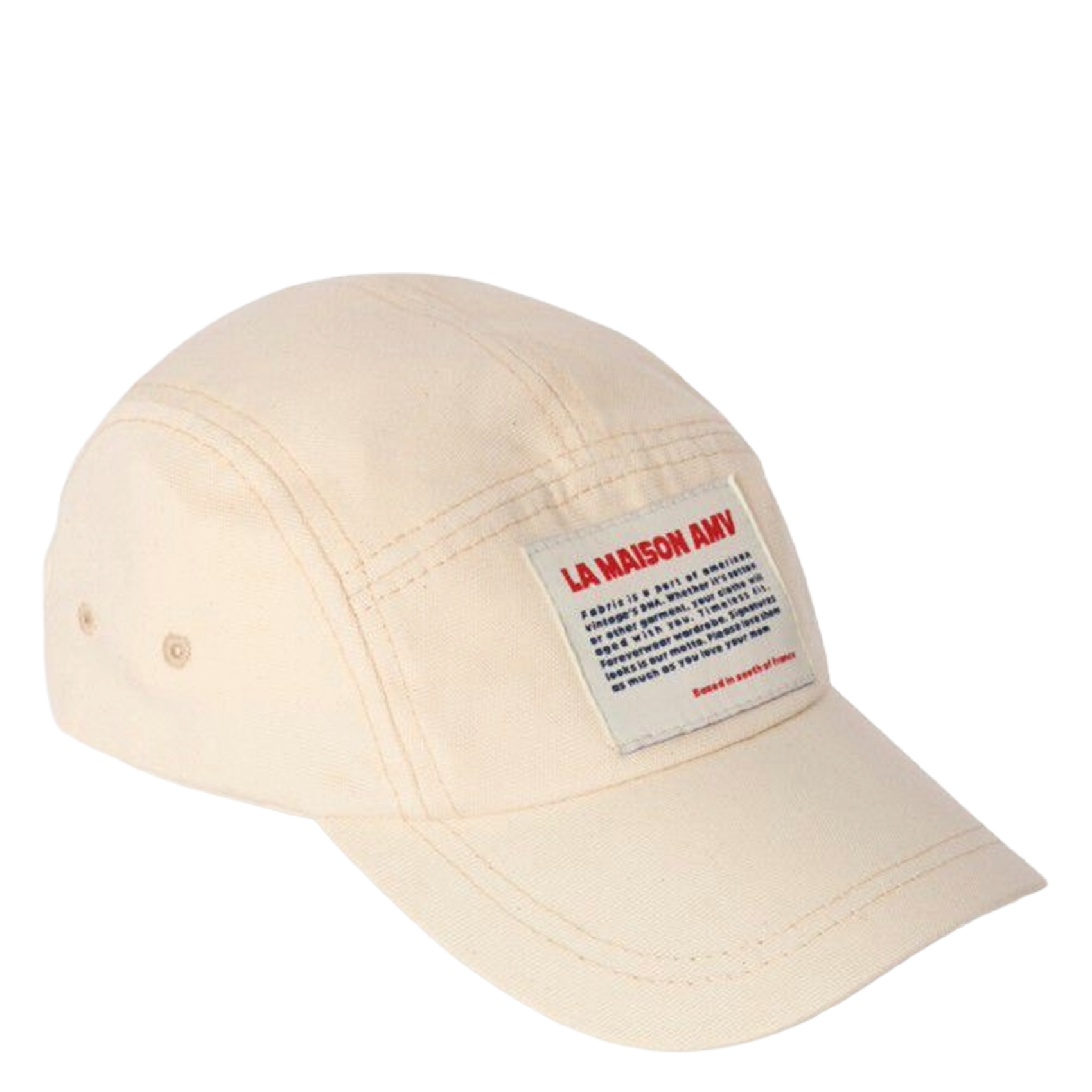 Casquette en coton mélangé AMERICAN VINTAGE Beige