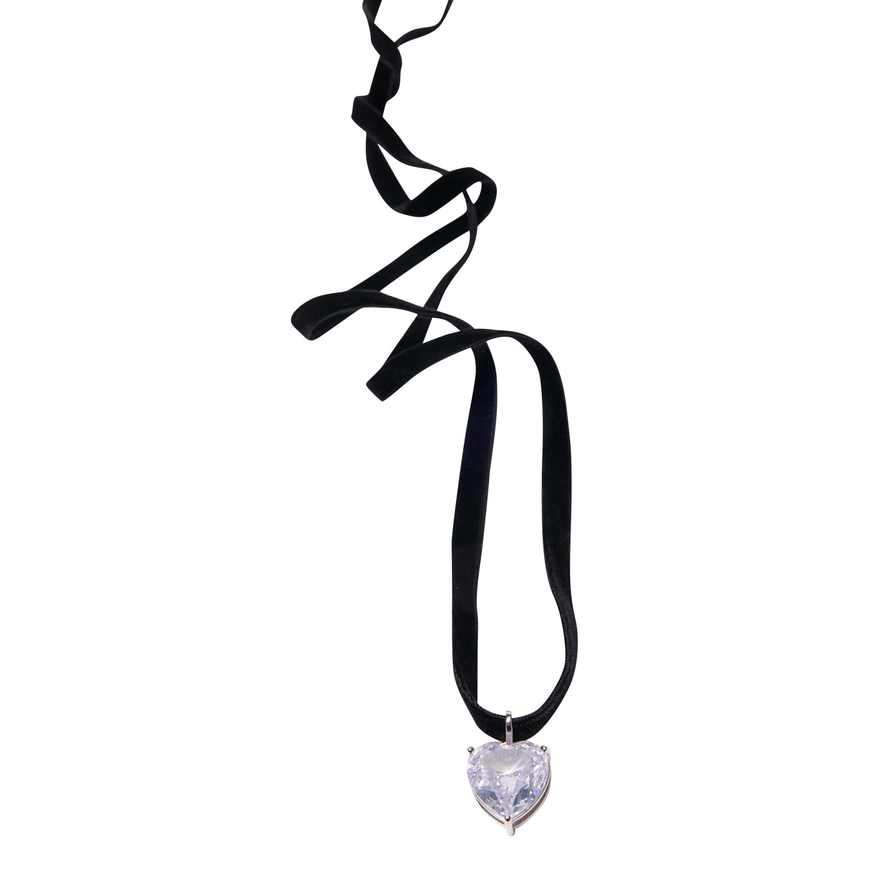 Collier à pendentif  MAJE Noir