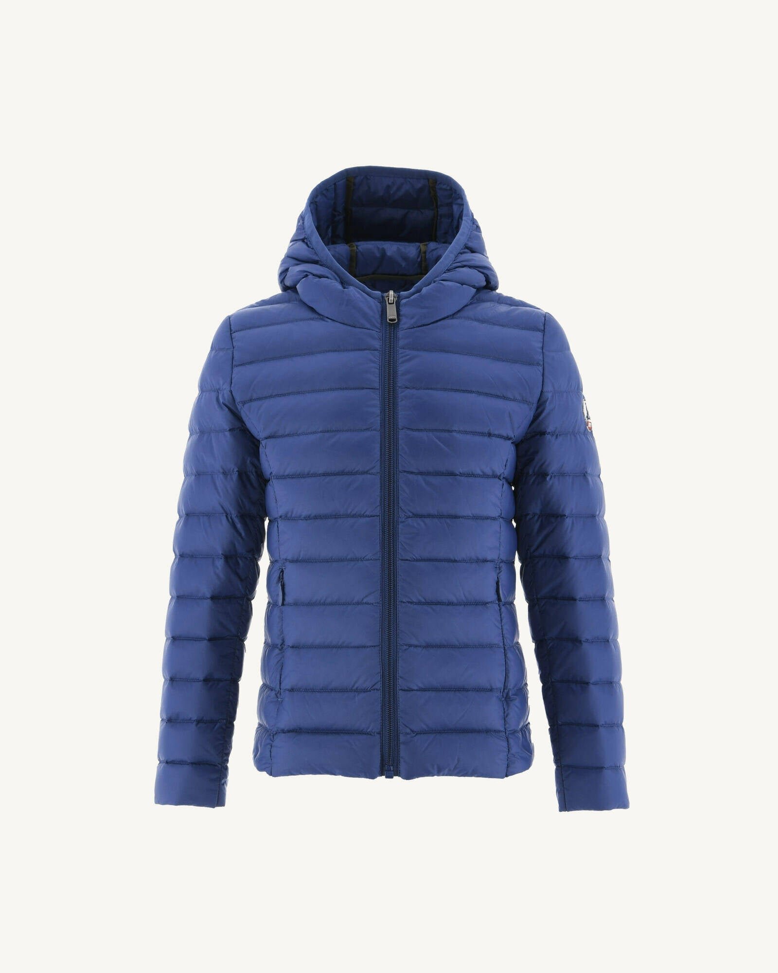 Carla lightweight hooded children's down jacket JOTT Blue