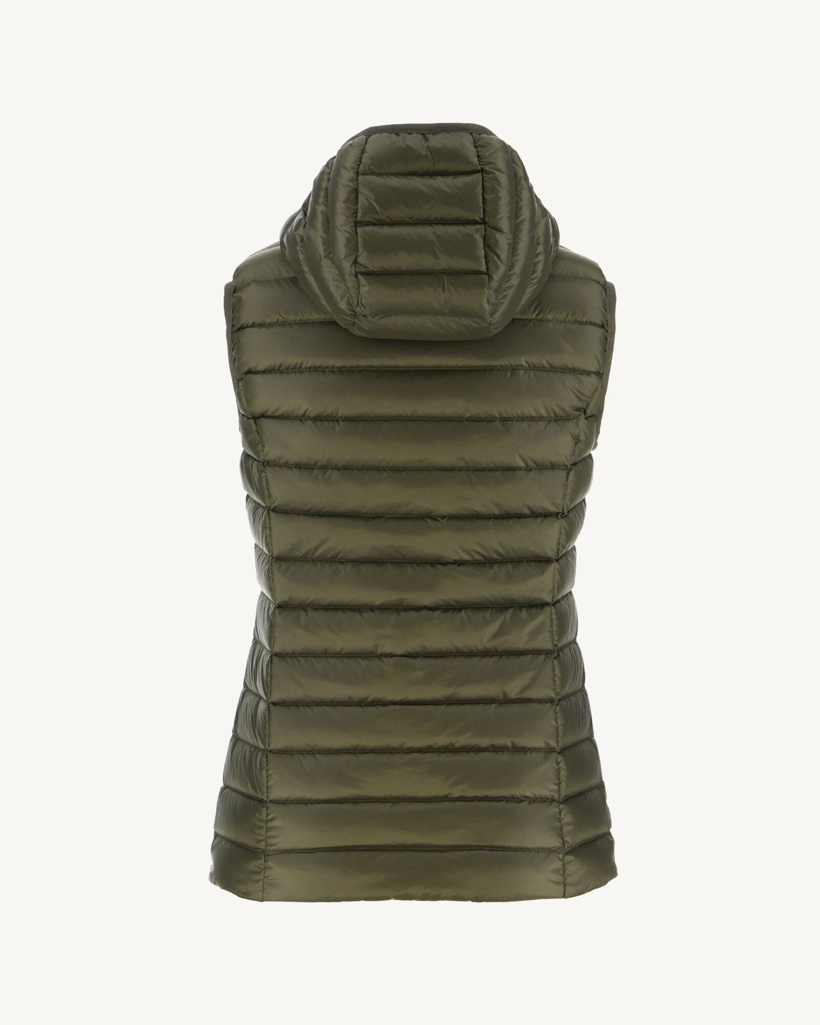Lightweight sleeveless puffer jacket Mali JOTT Green