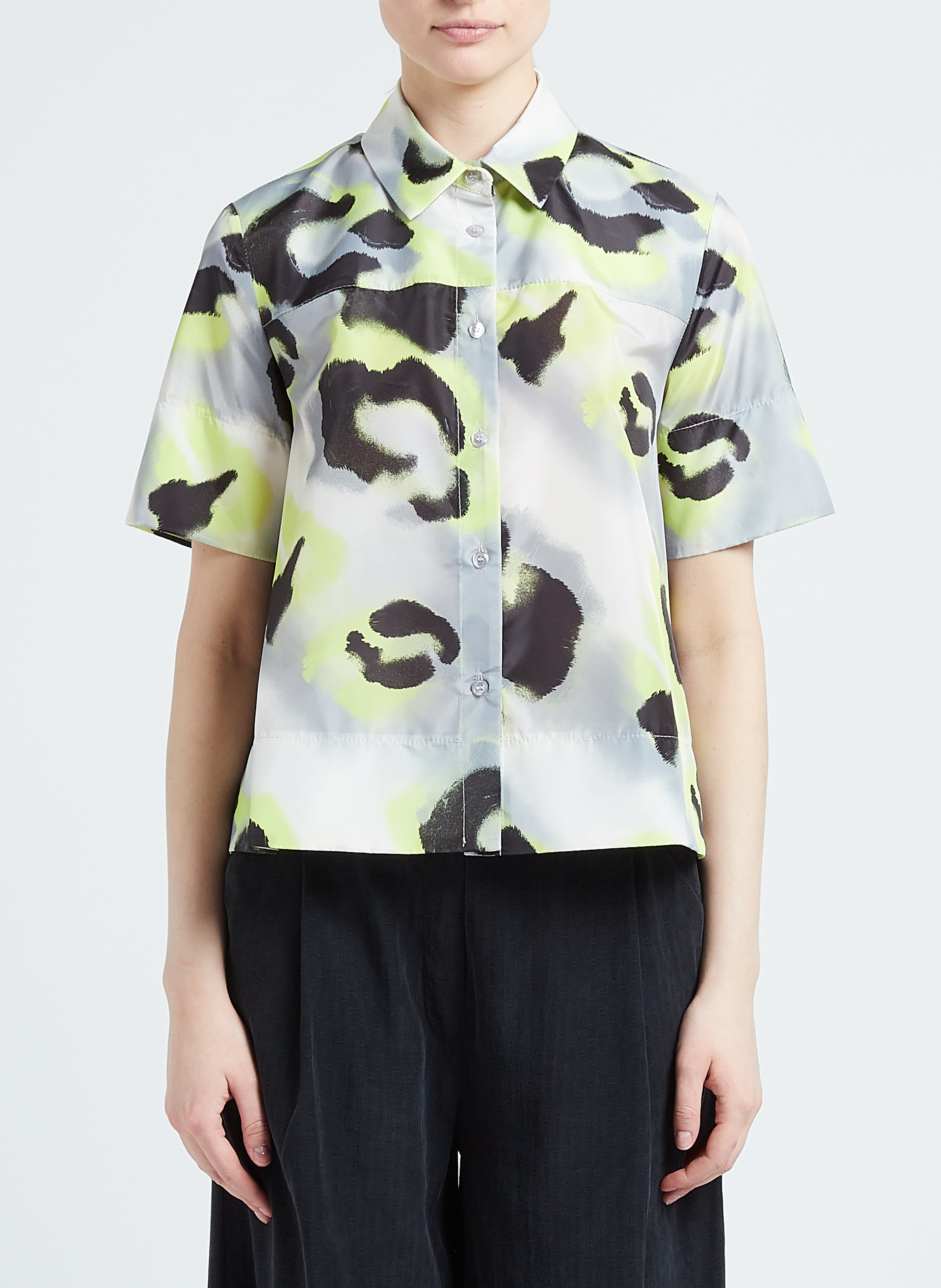 Blouse met dierenhuidprint IMPERIAL