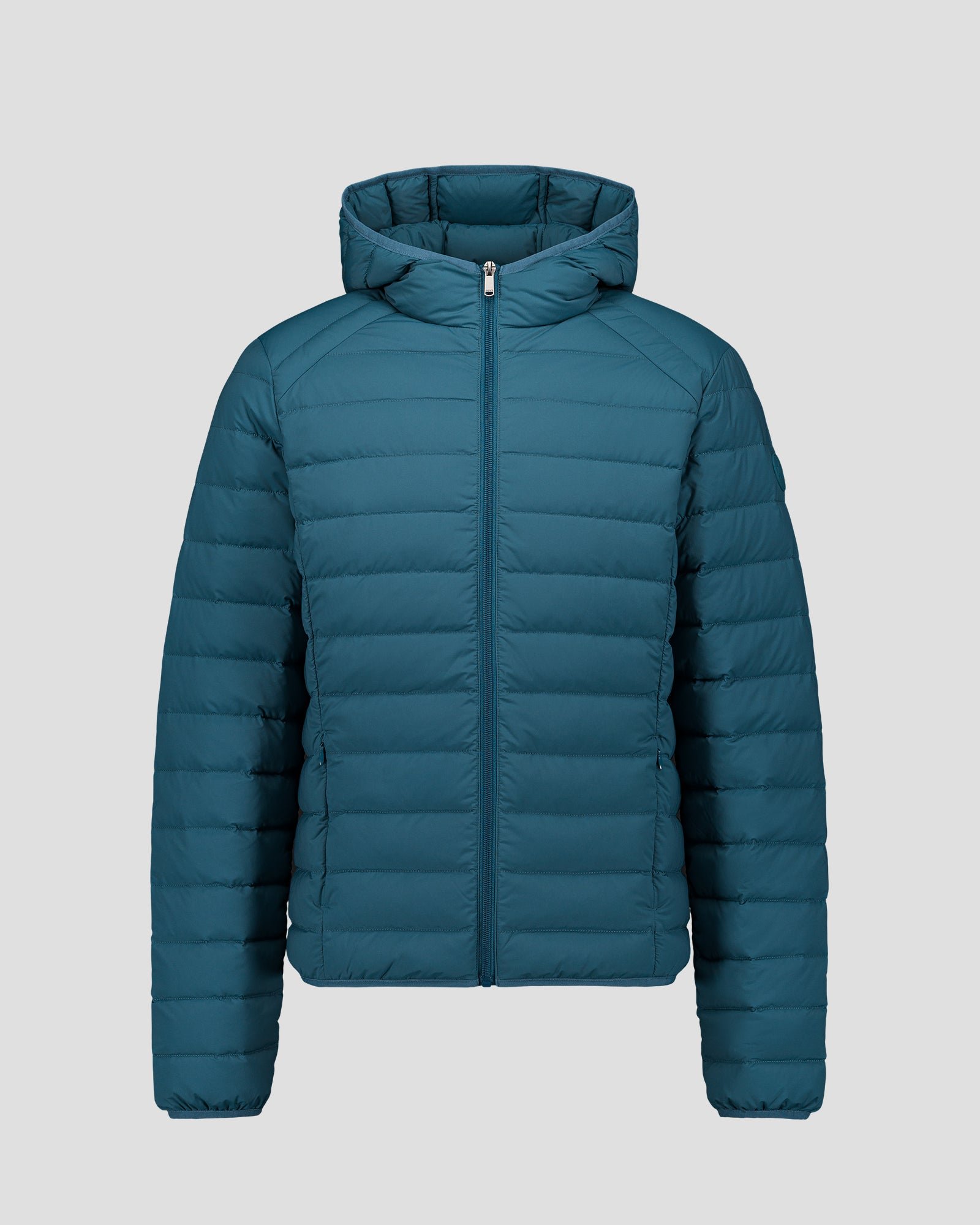 Frantz Stretch Lightweight Hooded Puffer Coat JOTT Blue