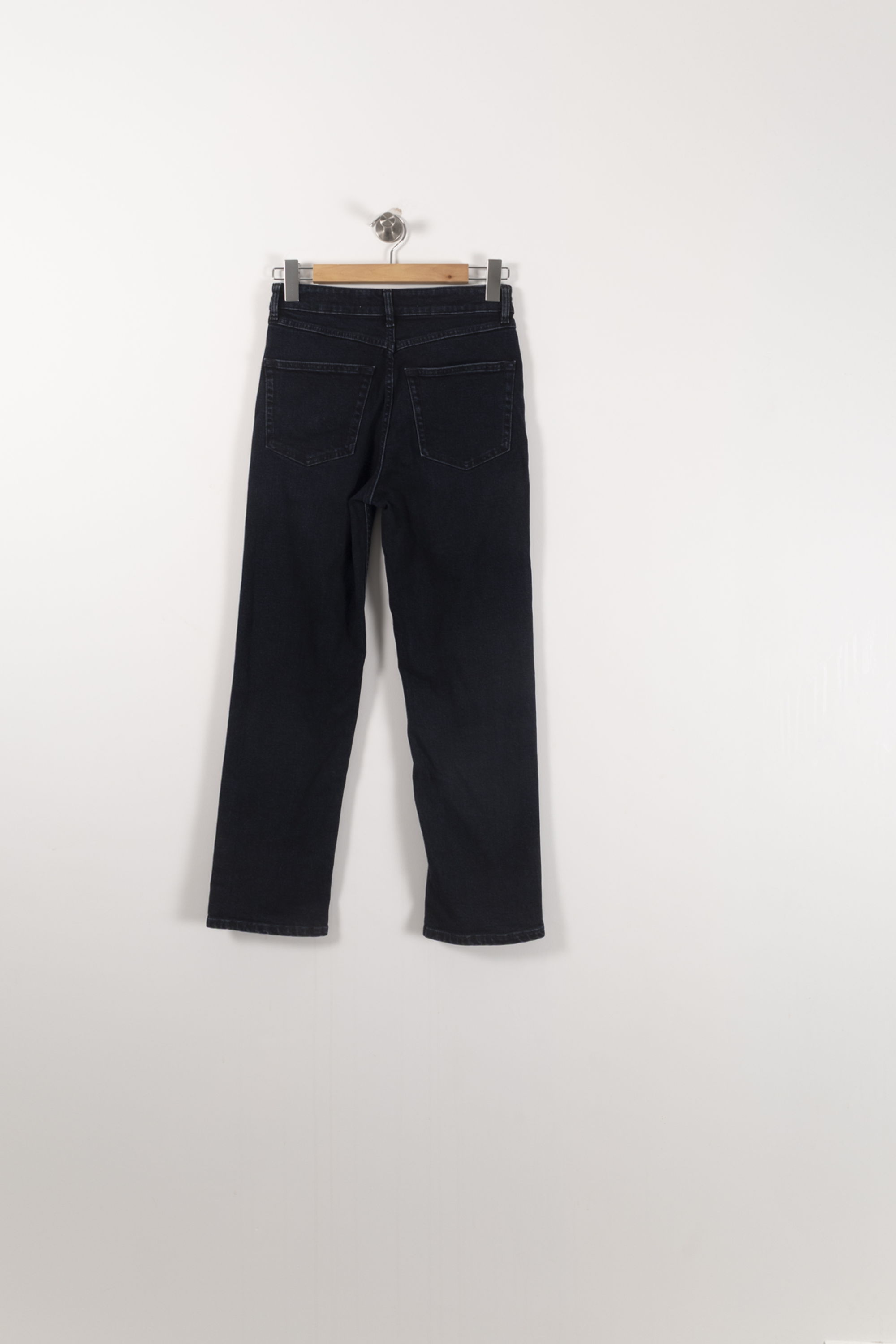 Cropped slim jeans with studs IRO - Seconde Main Blue