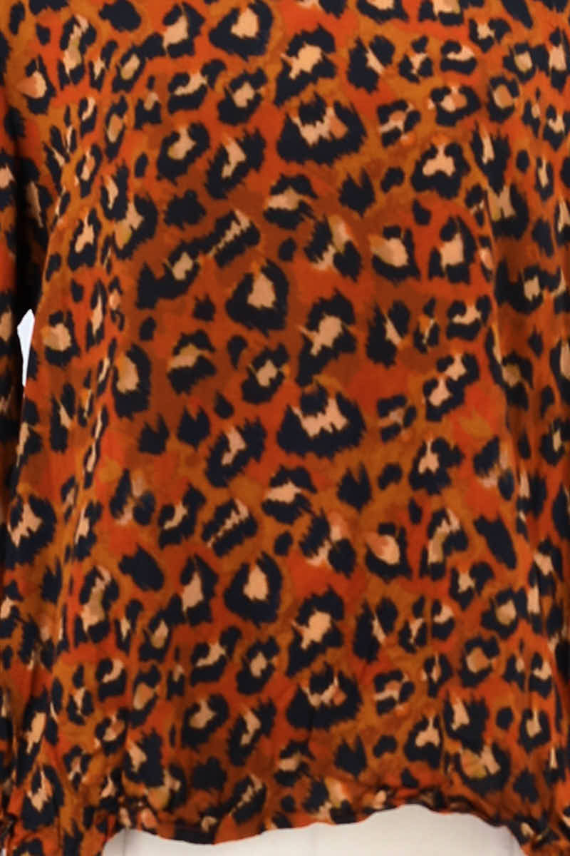 T-shirt BELLEROSE - Seconde Main Orange