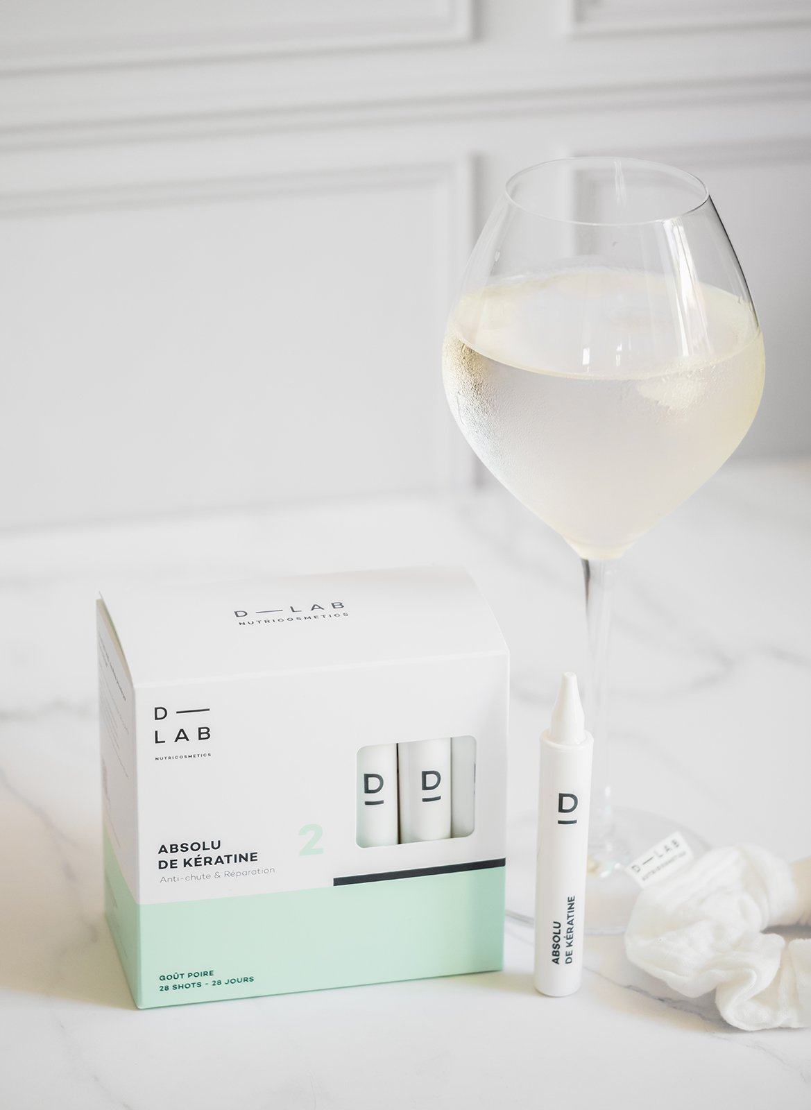 Keratine Absolu
Anti-haaruitval & Herstel
Drinkshot D-LAB NUTRICOSMETICS No color