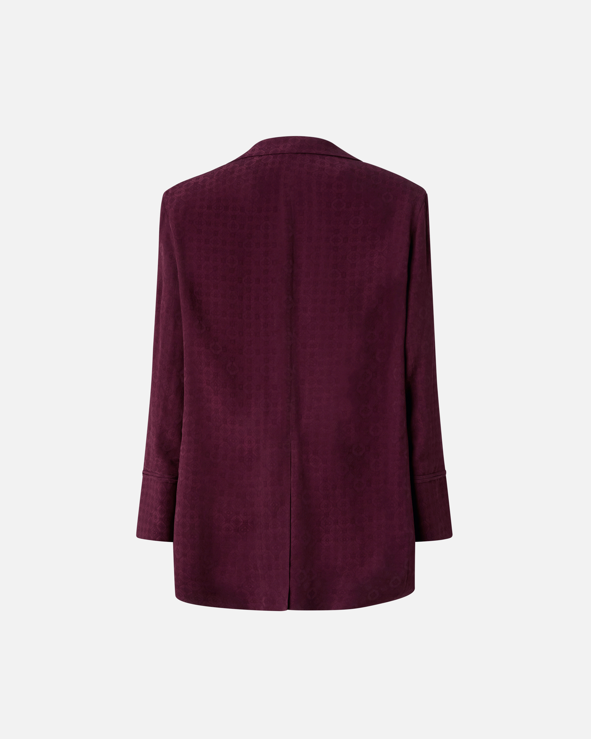 Veste croisée à motif cravate PINKO Rouge
