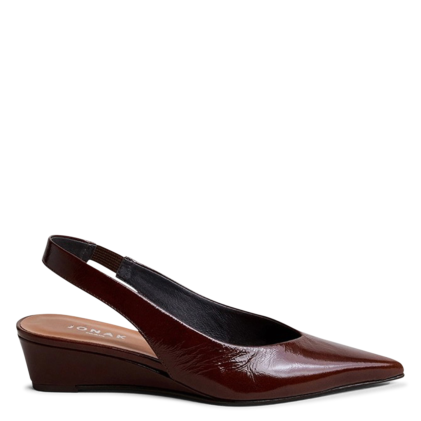 Leather pumps JONAK Brown