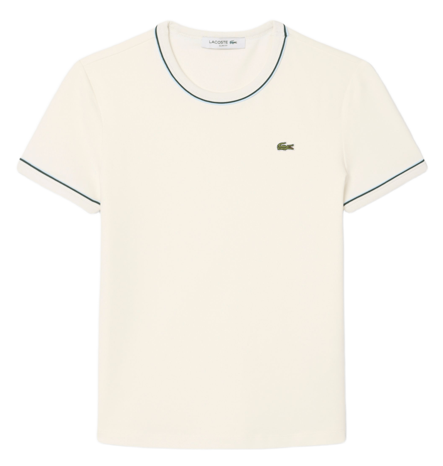 Gerade geschnittenes Rundhals-T-Shirt LACOSTE Mehrfarbig