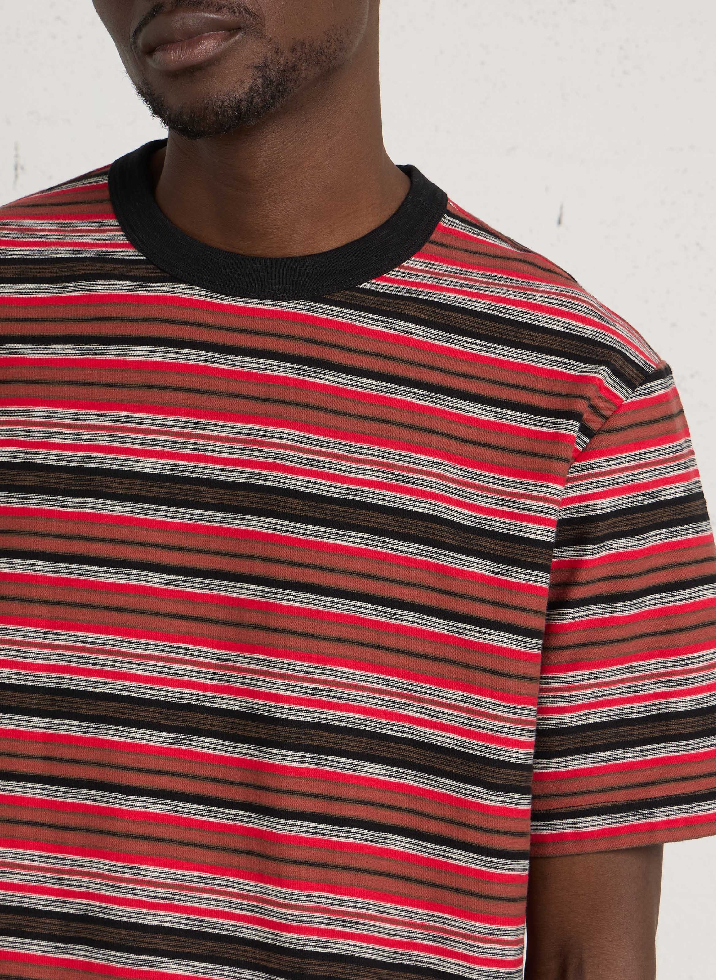 Rundhals-T-Shirt aus Bio-Baumwolle PAUL SMITH Rot