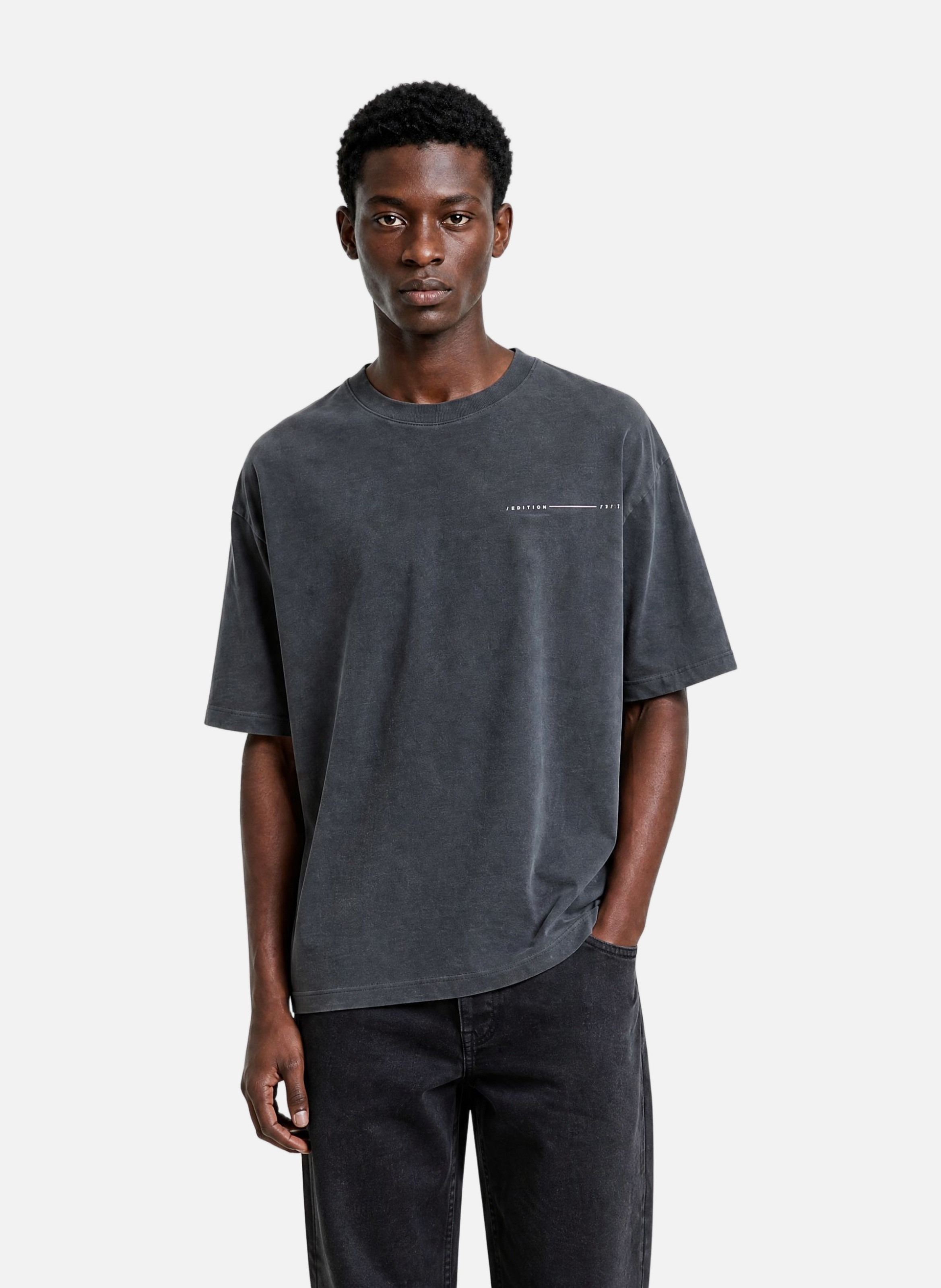 Car Graphic T-shirt THE KOOPLES Black