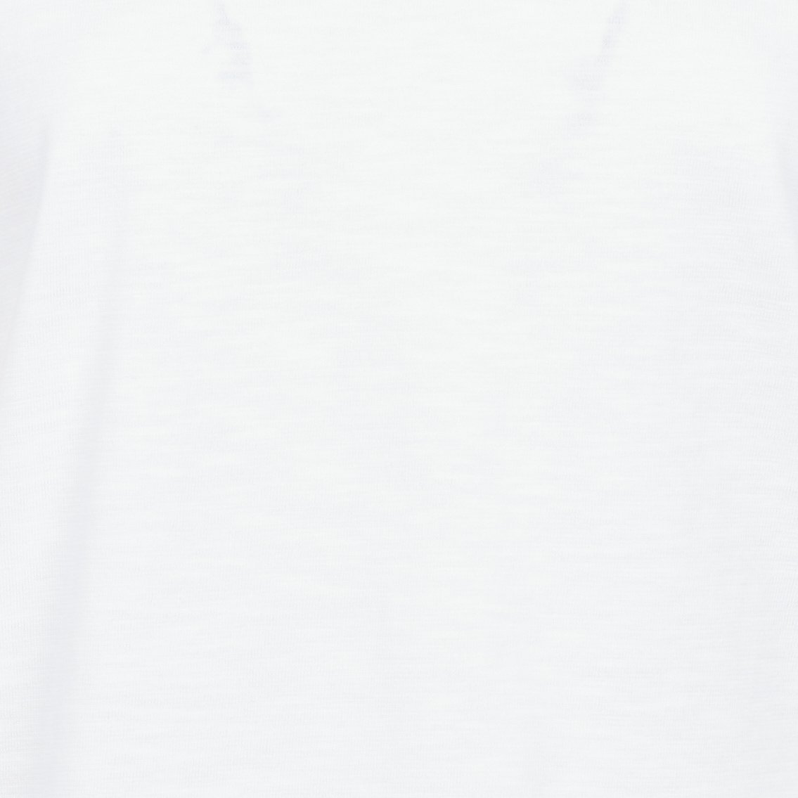 Round-neck cotton-blend T-shirt SESSUN White