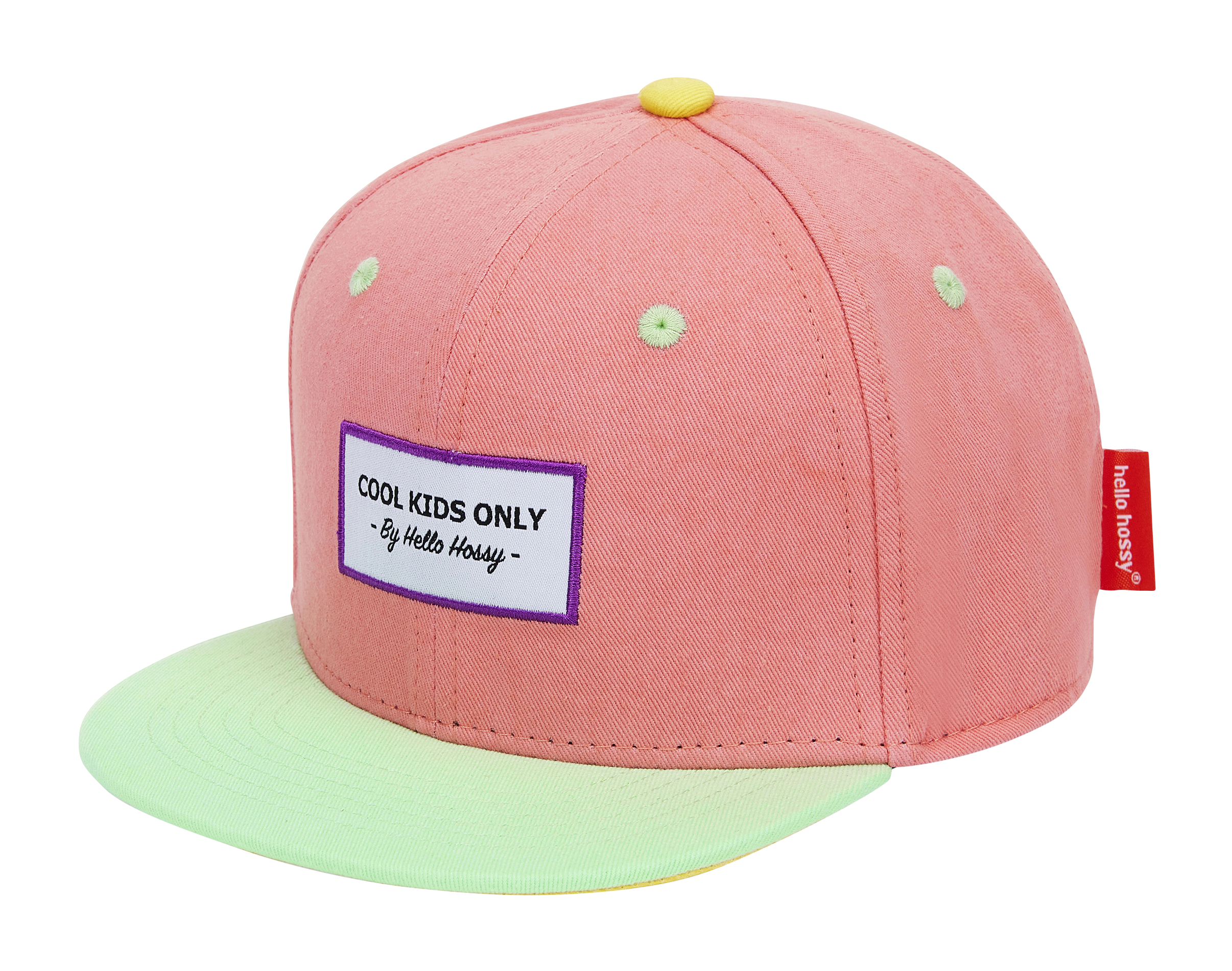 Cotton cap HELLO HOSSY Pink