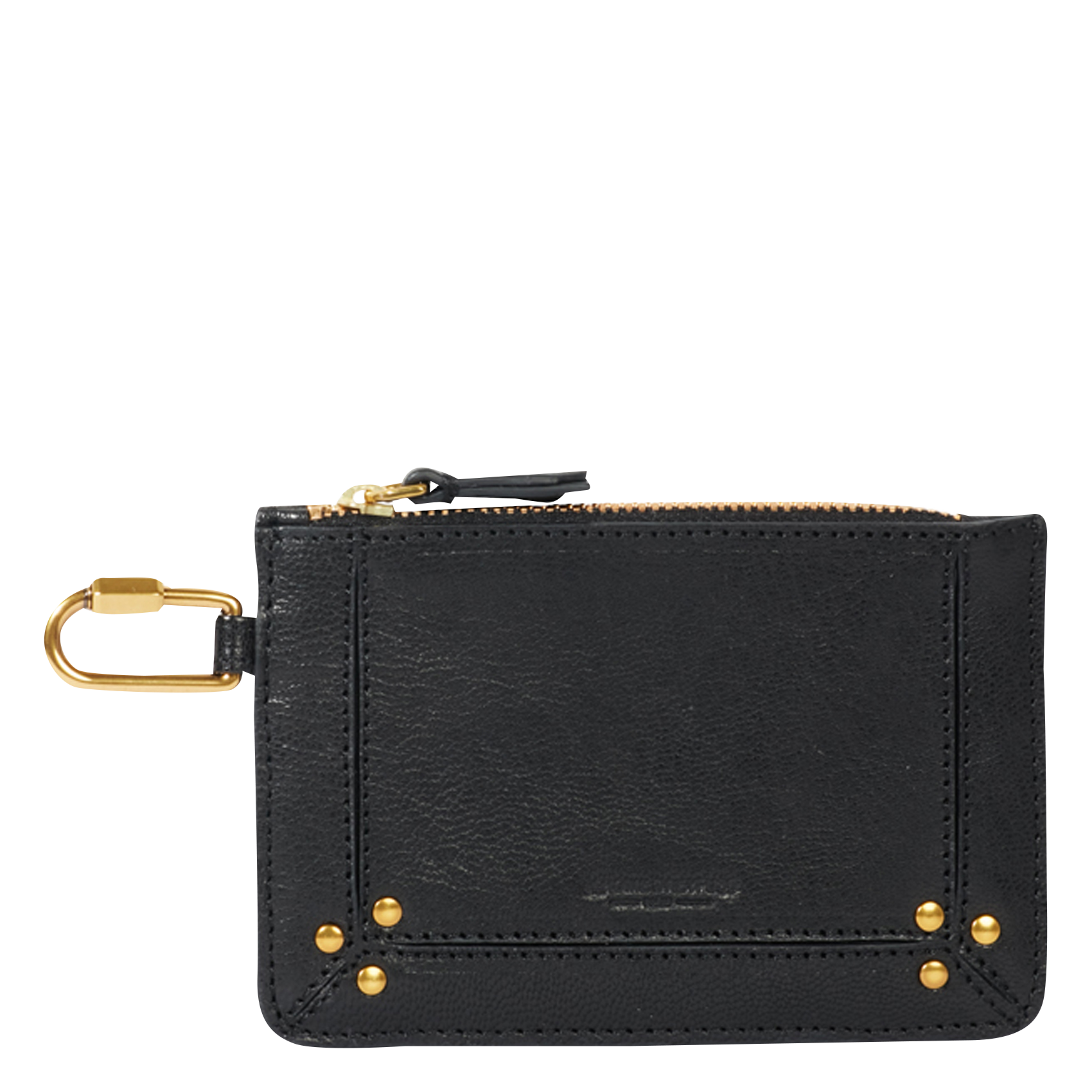 Pochette zippée en cuir de chèvre JEROME DREYFUSS